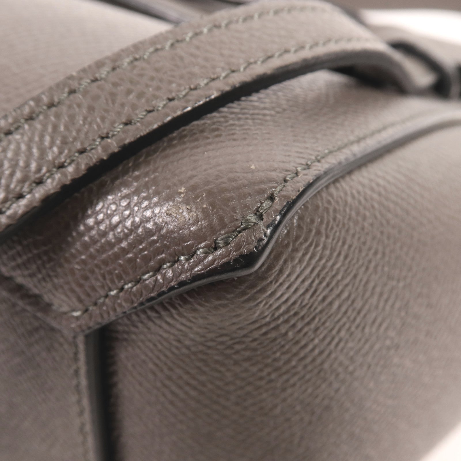 CELINE 牛皮皮革Nano Belt Bag金扣手挽肩背兩用袋