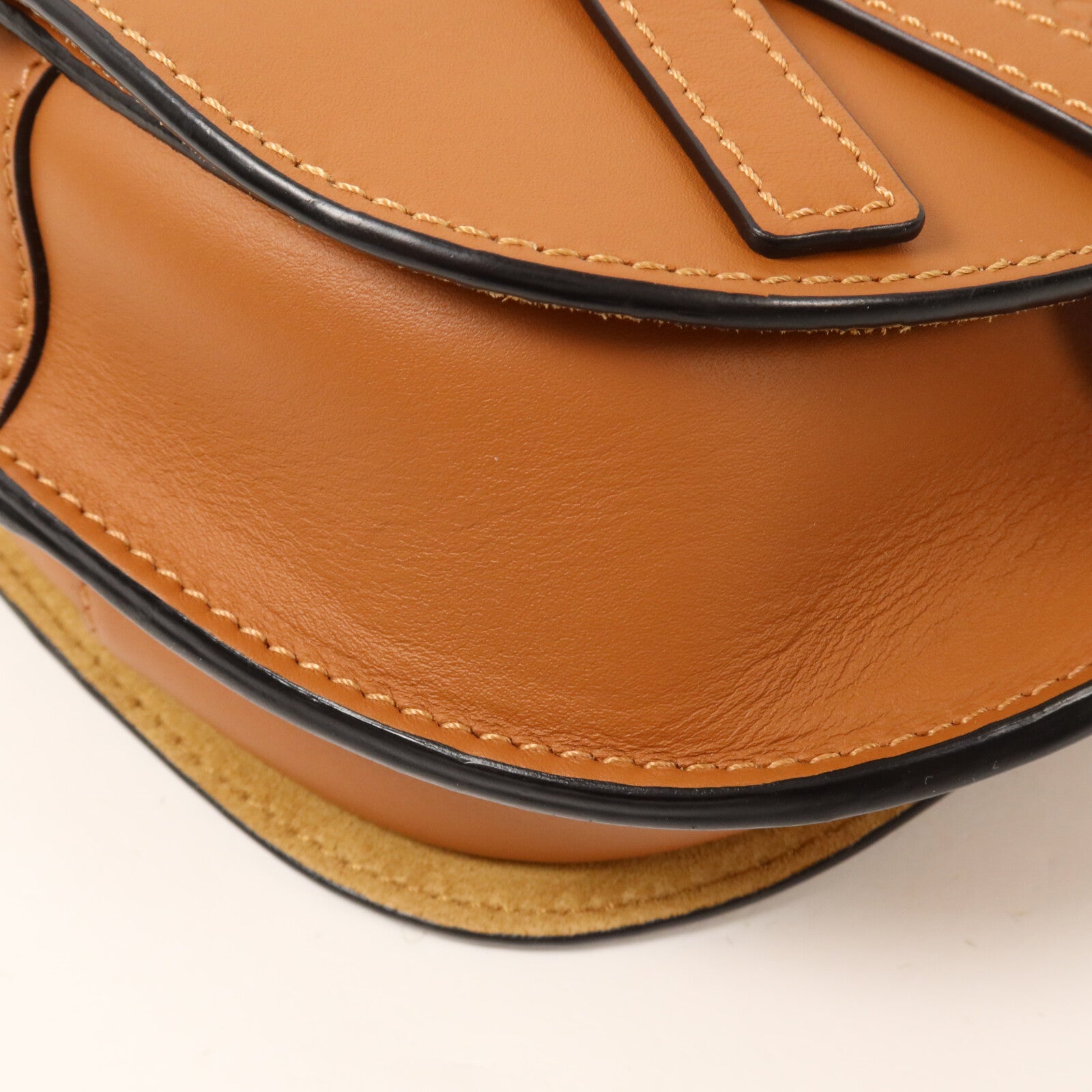 LOEWE 牛皮皮革Mini Gate肩背袋