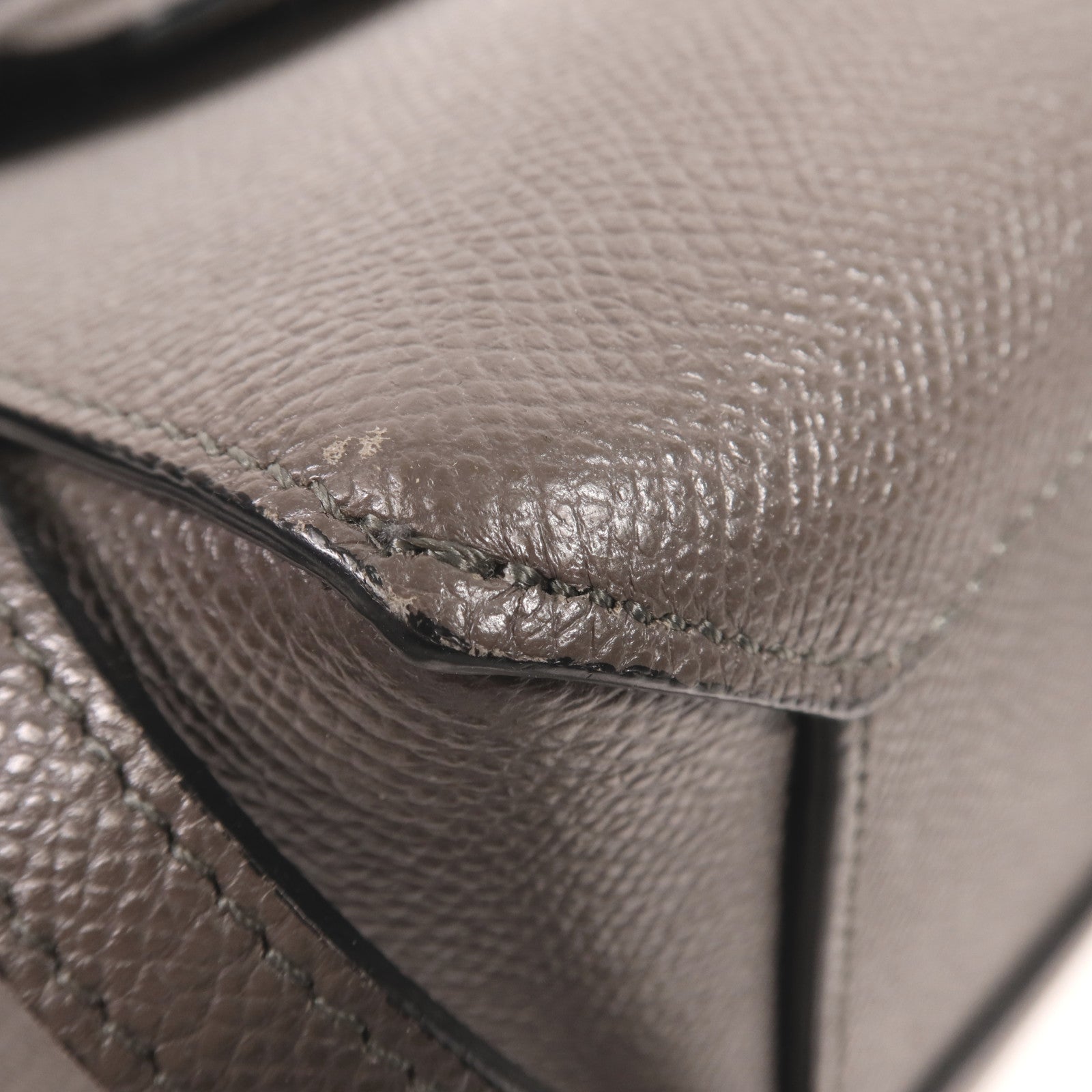 CELINE 牛皮皮革Nano Belt Bag金扣手挽肩背兩用袋