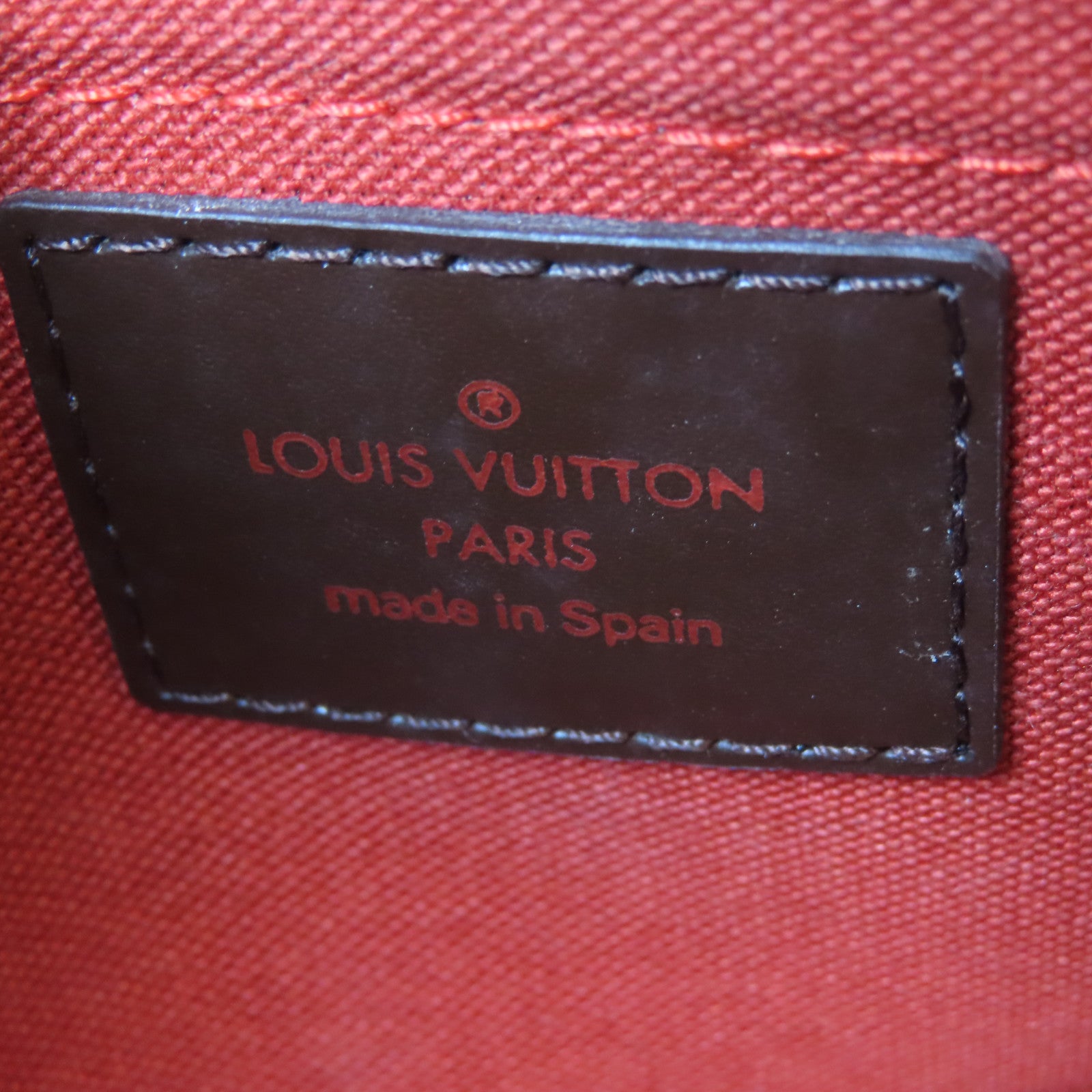 LOUIS VUITTON 【激減優惠】Damier Rivera Mini金扣手挽袋啡色