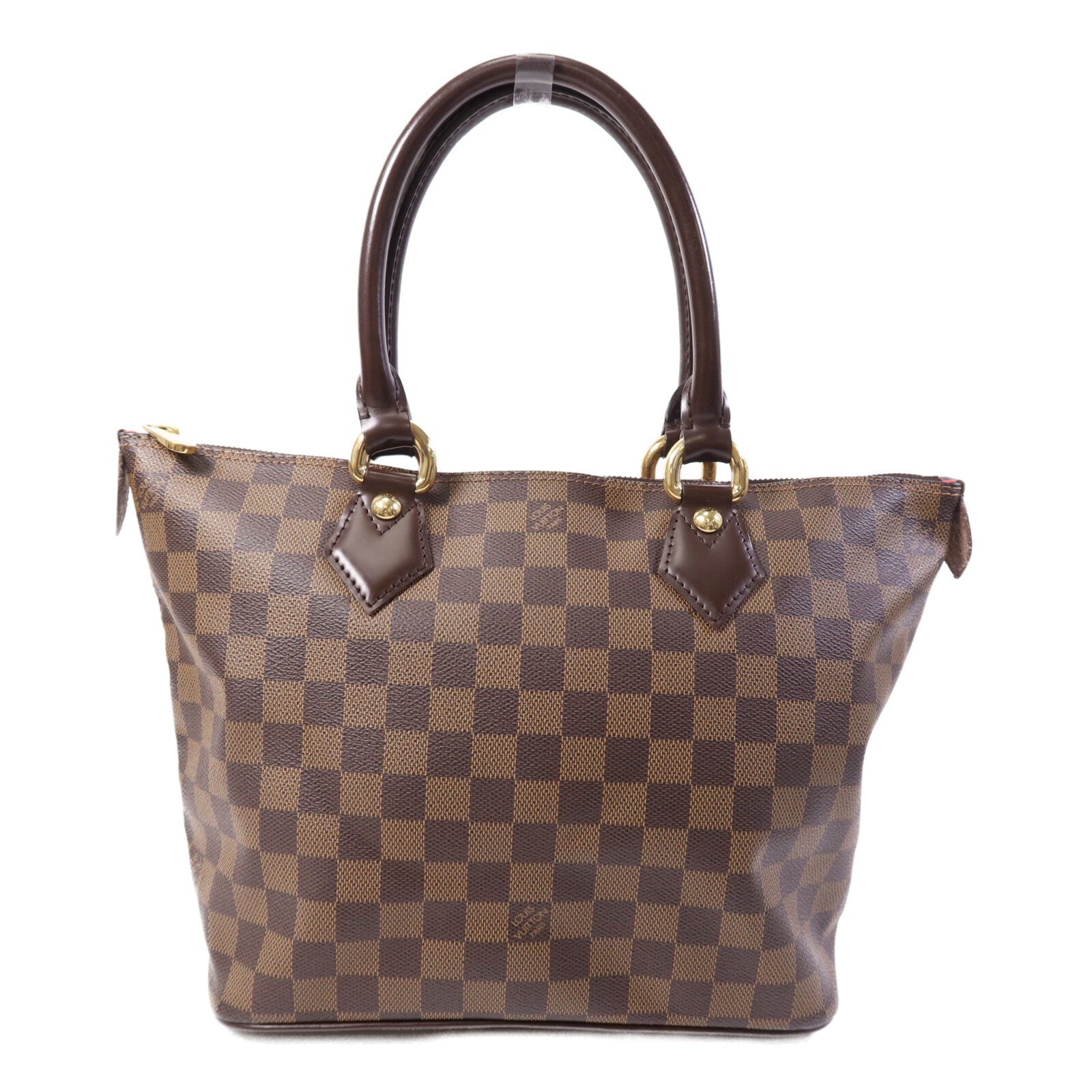 LOUIS VUITTON Damier Saleya PM金扣肩背袋