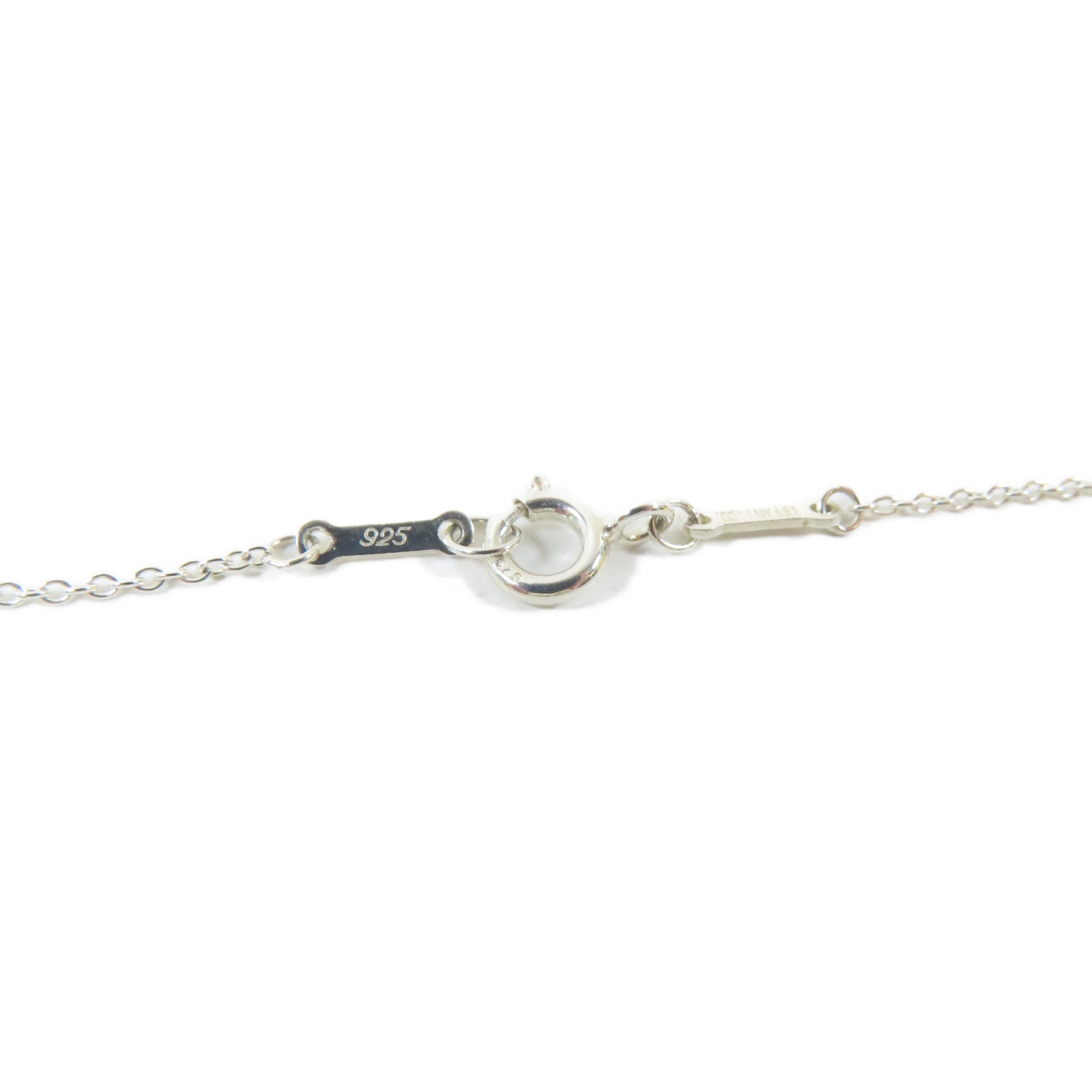 TIFFANY＆CO 925純銀Elsa Peretti Butterfly Necklace項鍊#40cm