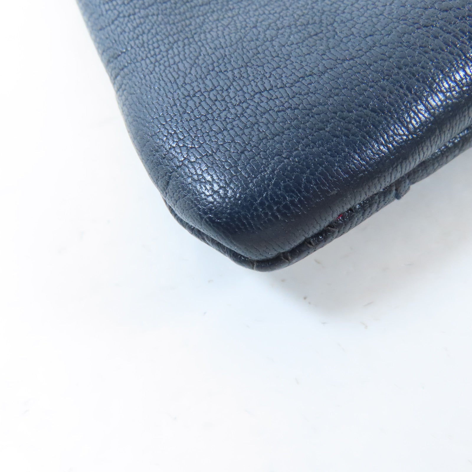 BALENCIAGA 牛皮皮革Shoulder Bag金扣肩背袋藍色