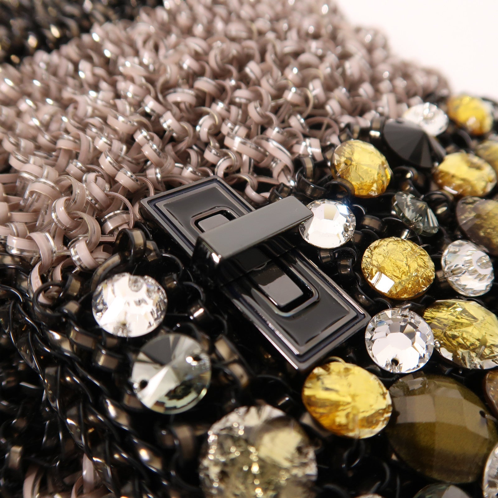 ANTEPRIMA PVC Chain Shoulder鏈帶肩背袋