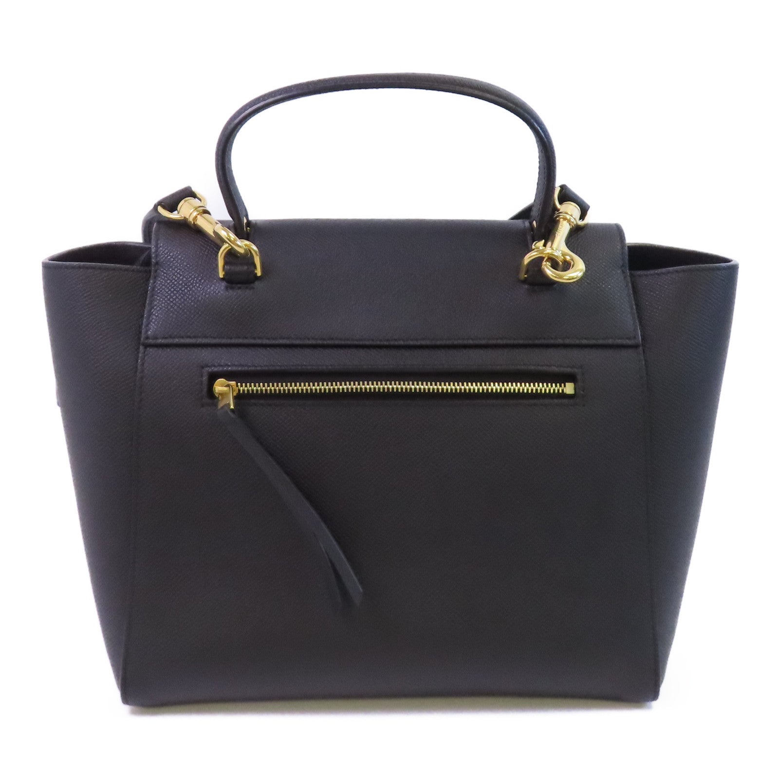 CELINE 牛皮皮革Belt Bag Medium金扣手挽肩背兩用袋