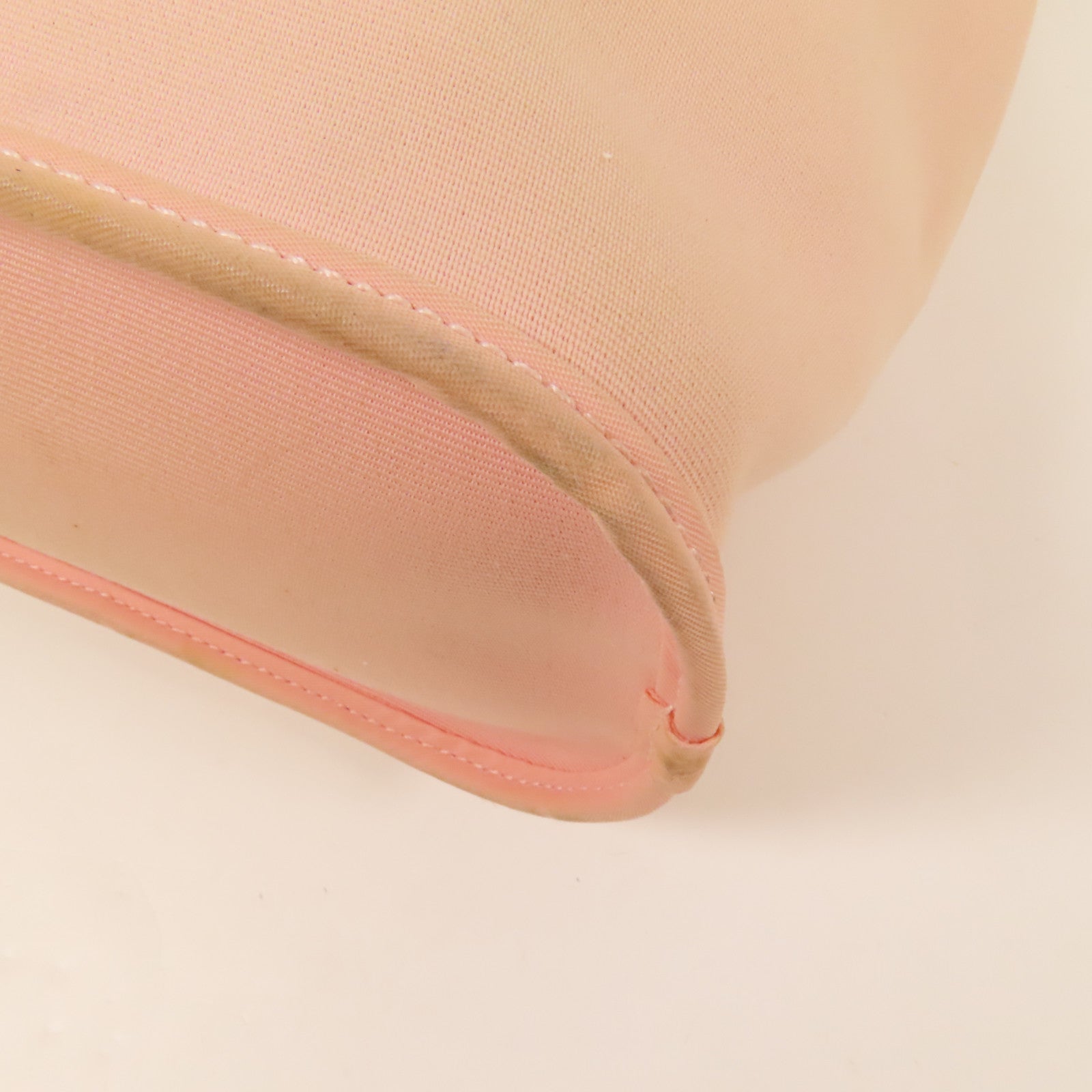 HERMES 帆布Cabag 2Way Tote Bag手挽肩背兩用袋Pink