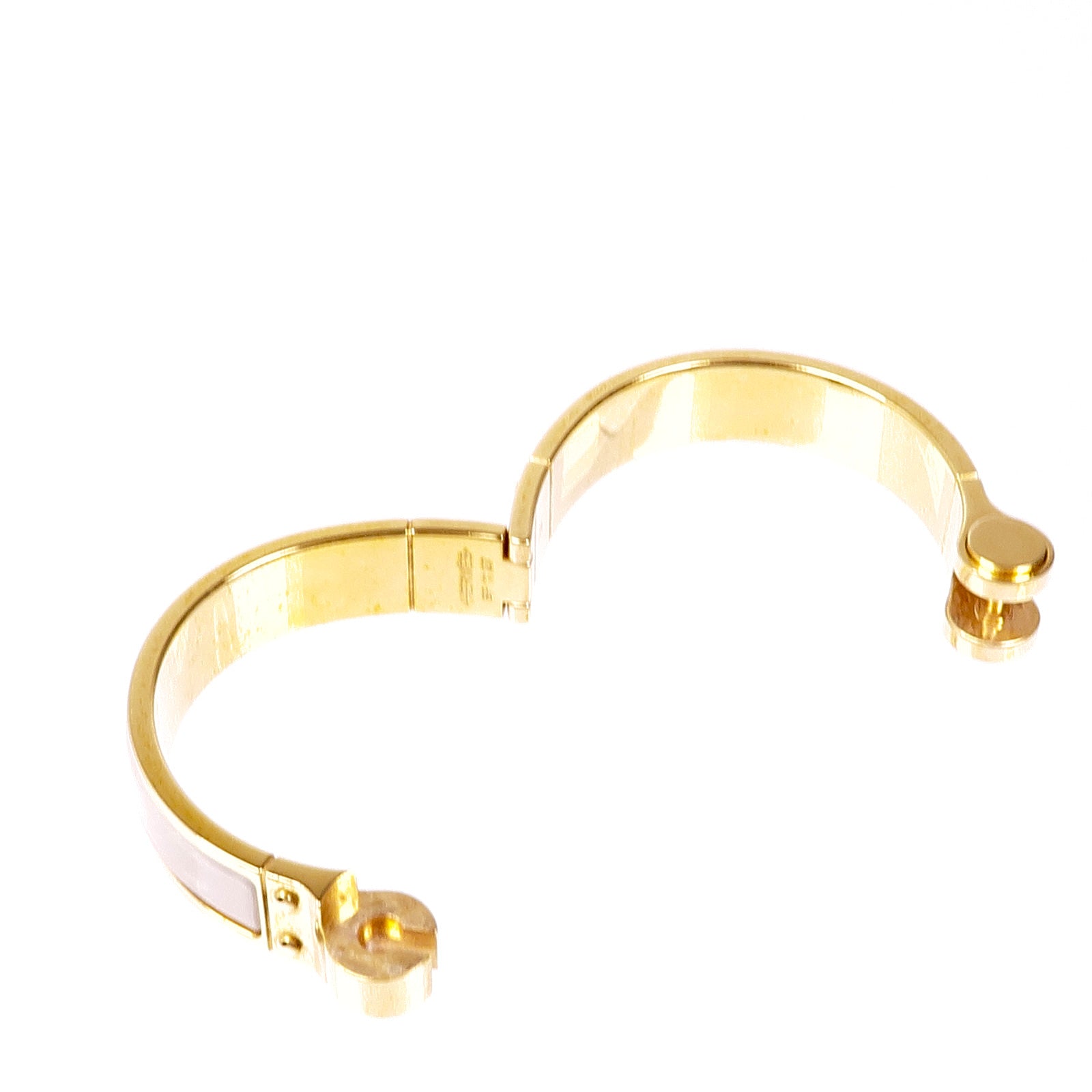 HERMES 金屬/琺瑯Charniere Bracelet手鐲