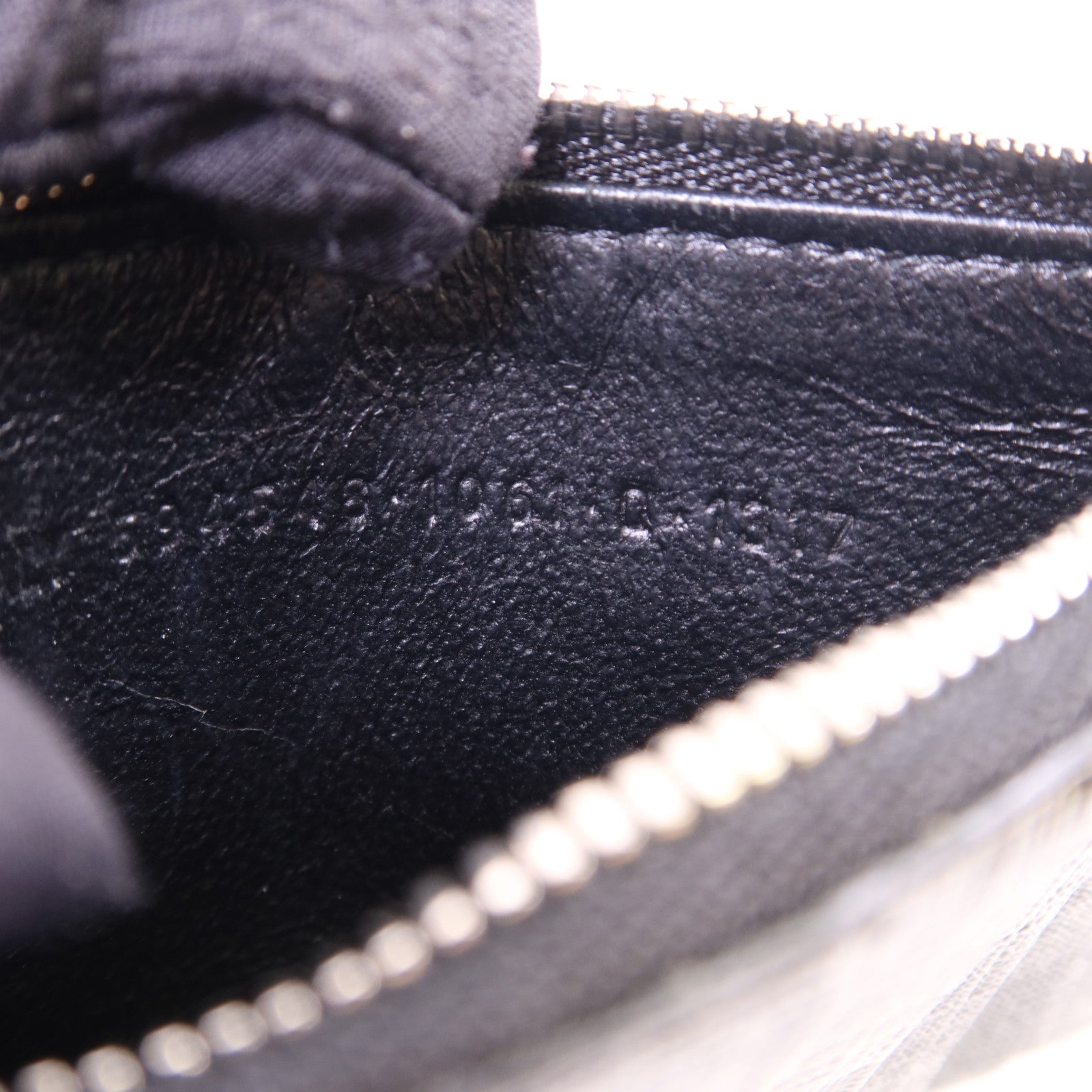 BALENCIAGA 塗層帆布Card Case銀扣卡片套