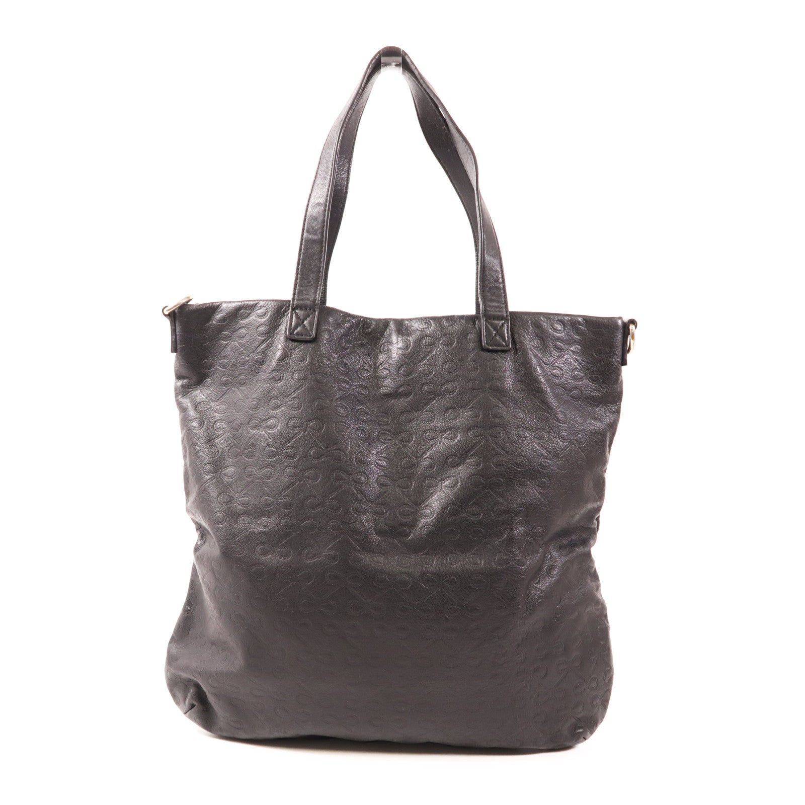 ANYA HINDMARCH 牛皮皮革Hand Bag金扣手挽袋
