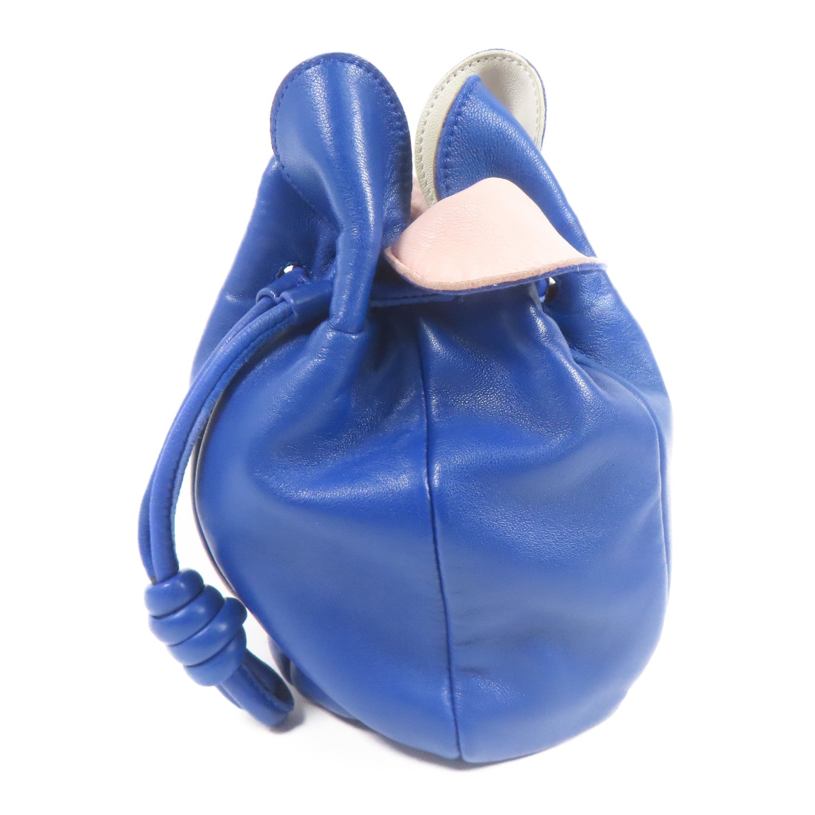 LOEWE 羊皮皮革Shoulder Bag金扣肩背袋