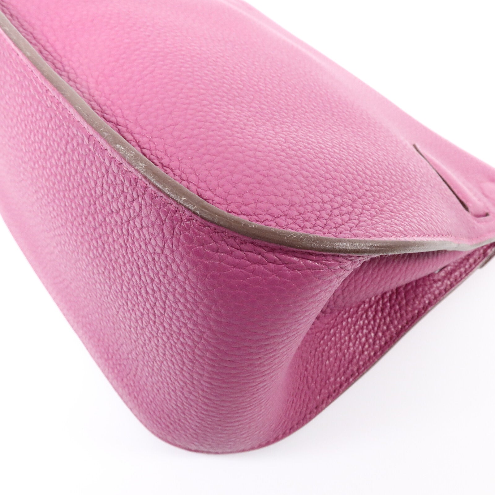 HERMES Clemence皮革Jypsiere 28肩背袋