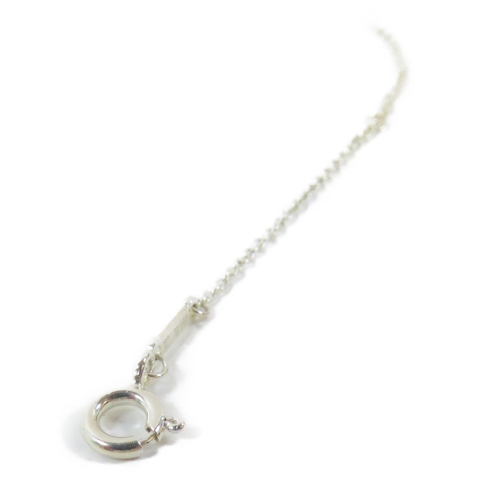 TIFFANY＆CO 925純銀Elsa Peretti Butterfly Necklace項鍊#40cm