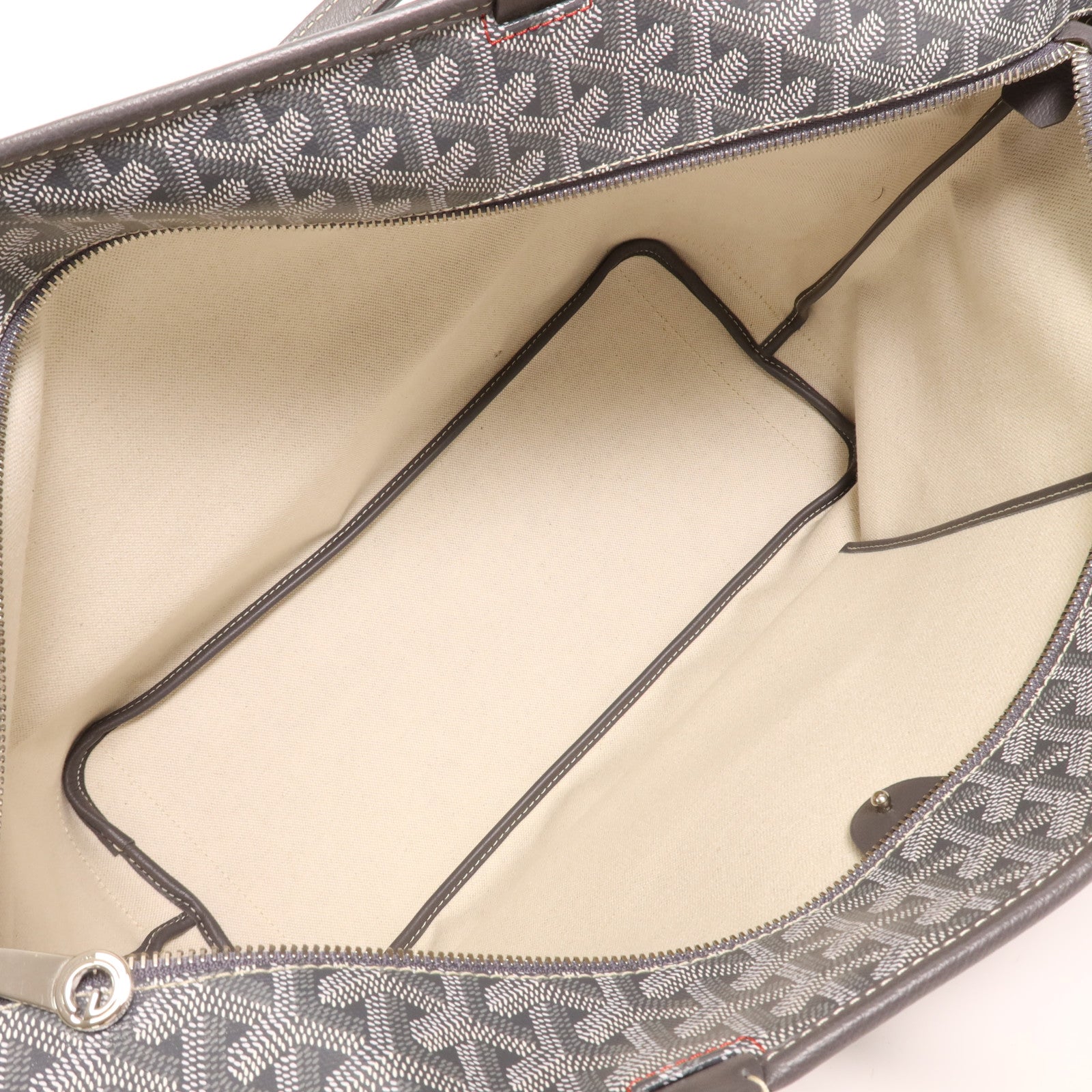 GOYARD 【激減優惠】塗層帆布Artois MM銀扣肩背袋