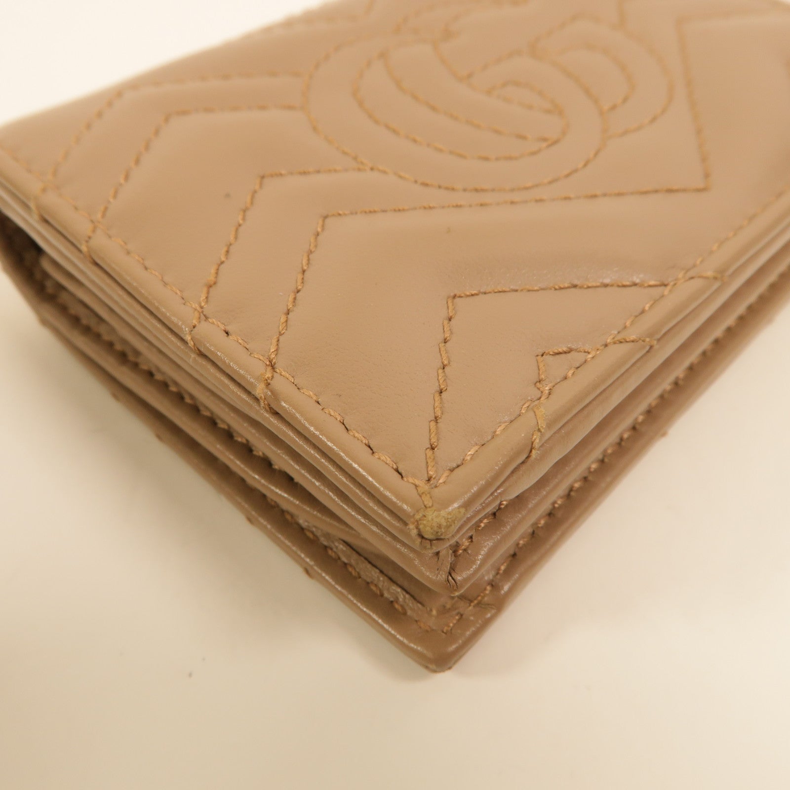 GUCCI 牛皮皮革GG Marmont Wallet錢包