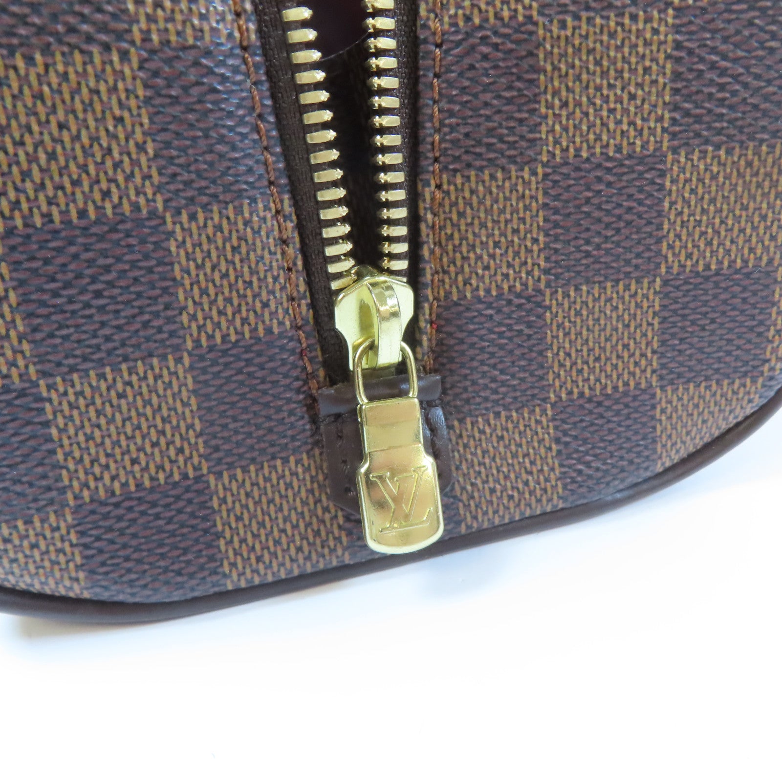 LOUIS VUITTON 【激減優惠】Damier Rivera Mini金扣手挽袋啡色
