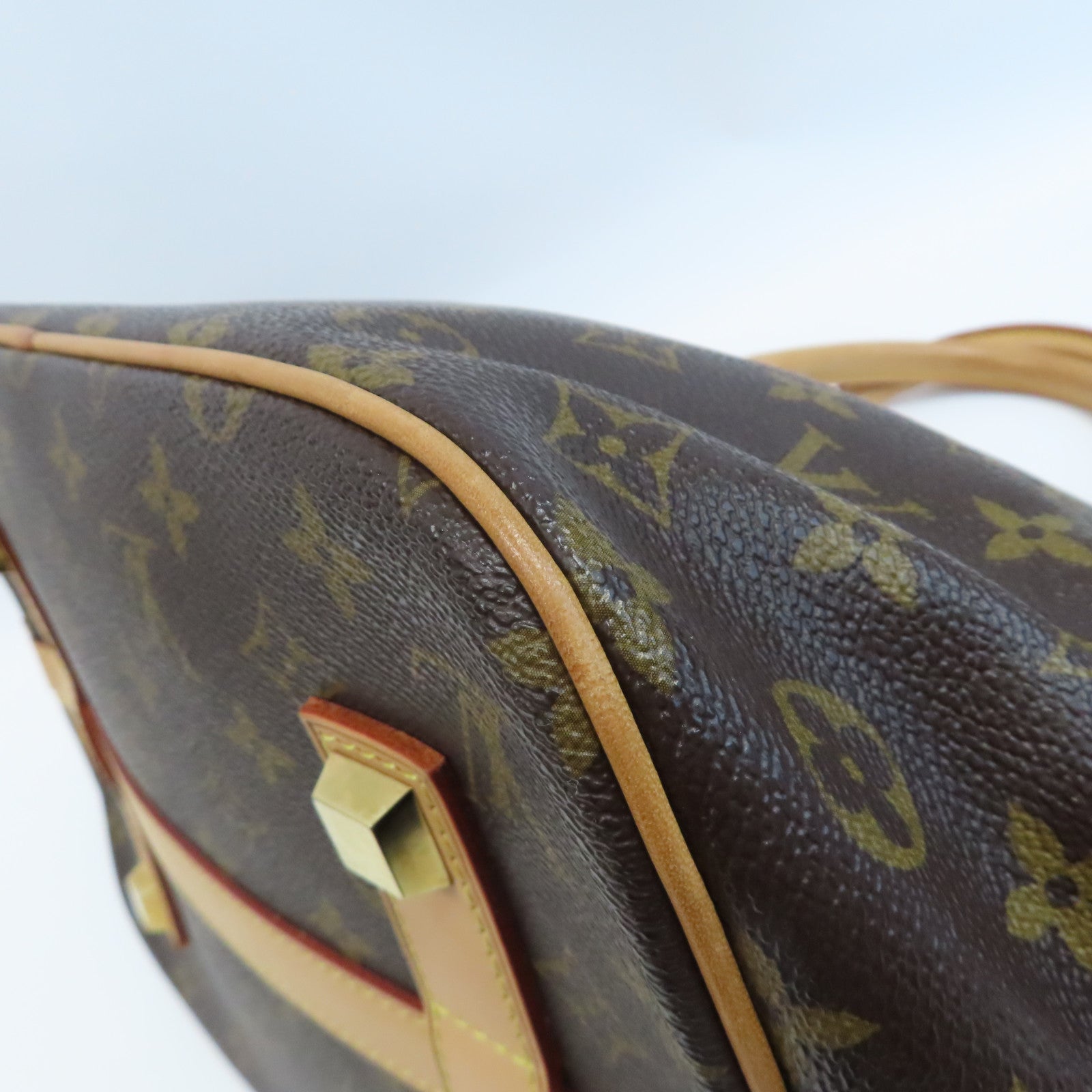 LOUIS VUITTON Monogram Neo金扣肩背袋啡色