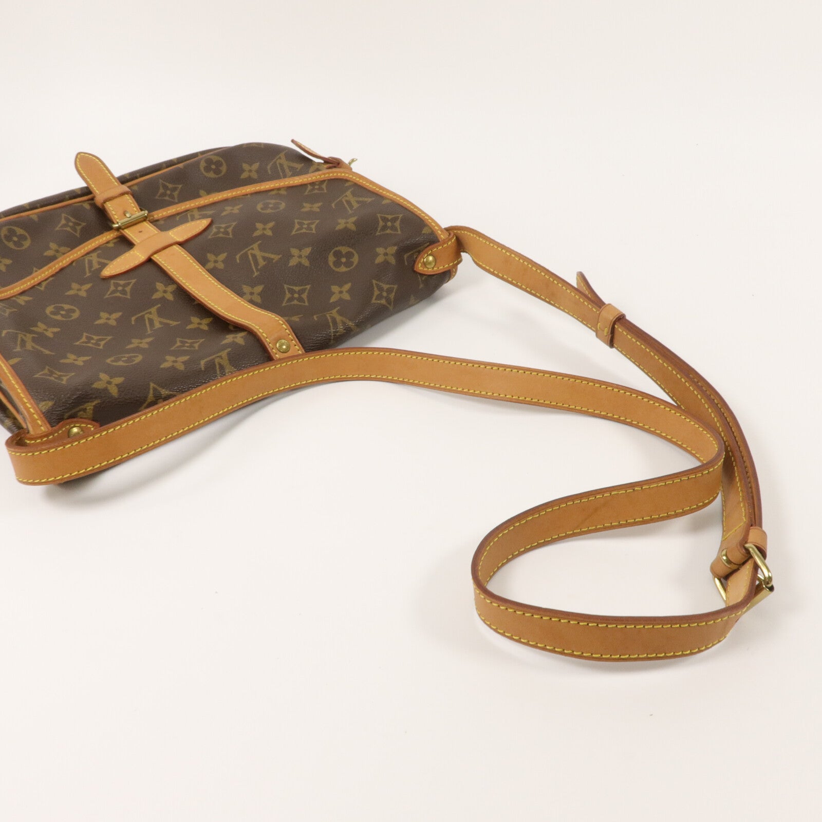 LOUIS VUITTON Monogram Saumur 30肩背袋