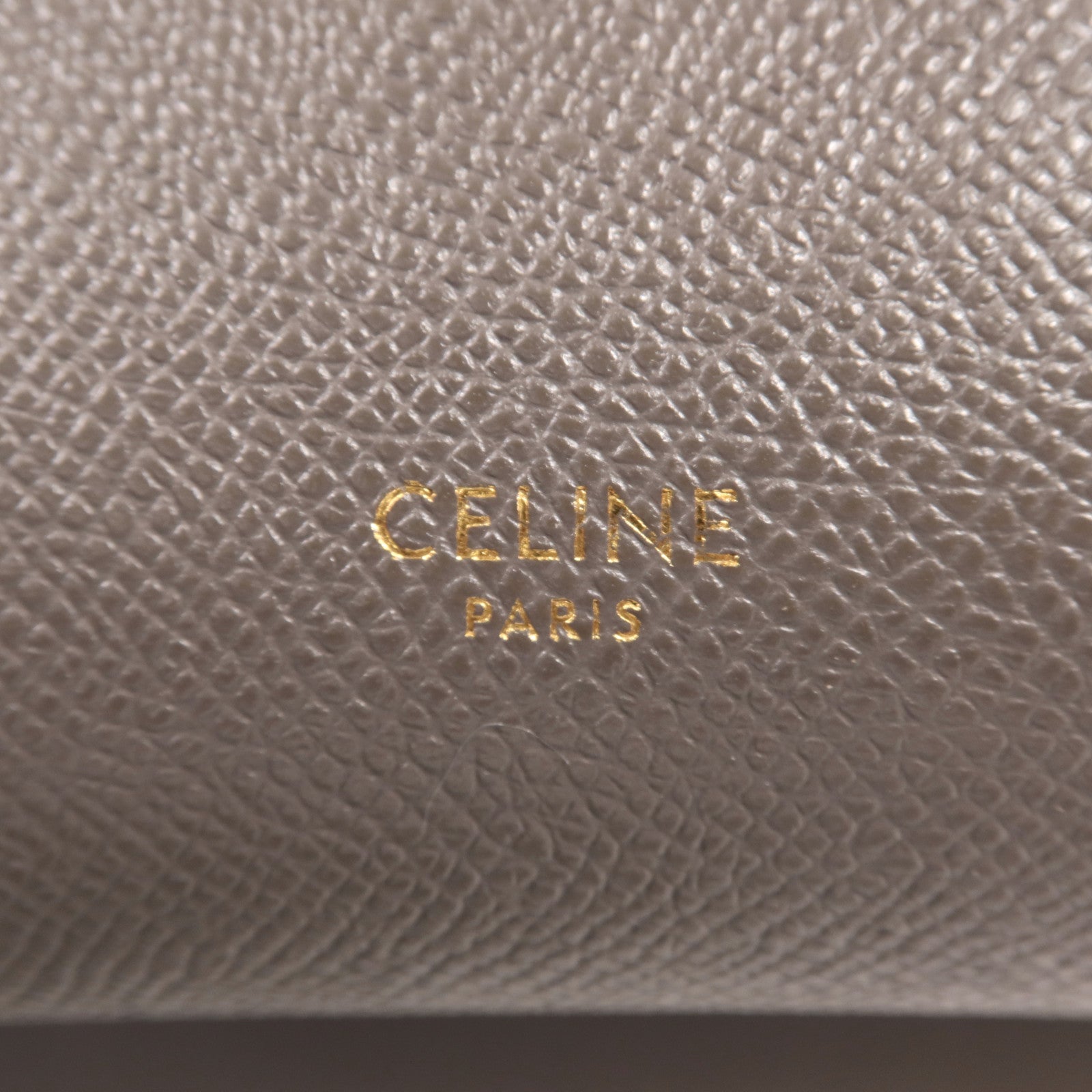 CELINE 牛皮皮革Nano Belt Bag金扣手挽肩背兩用袋