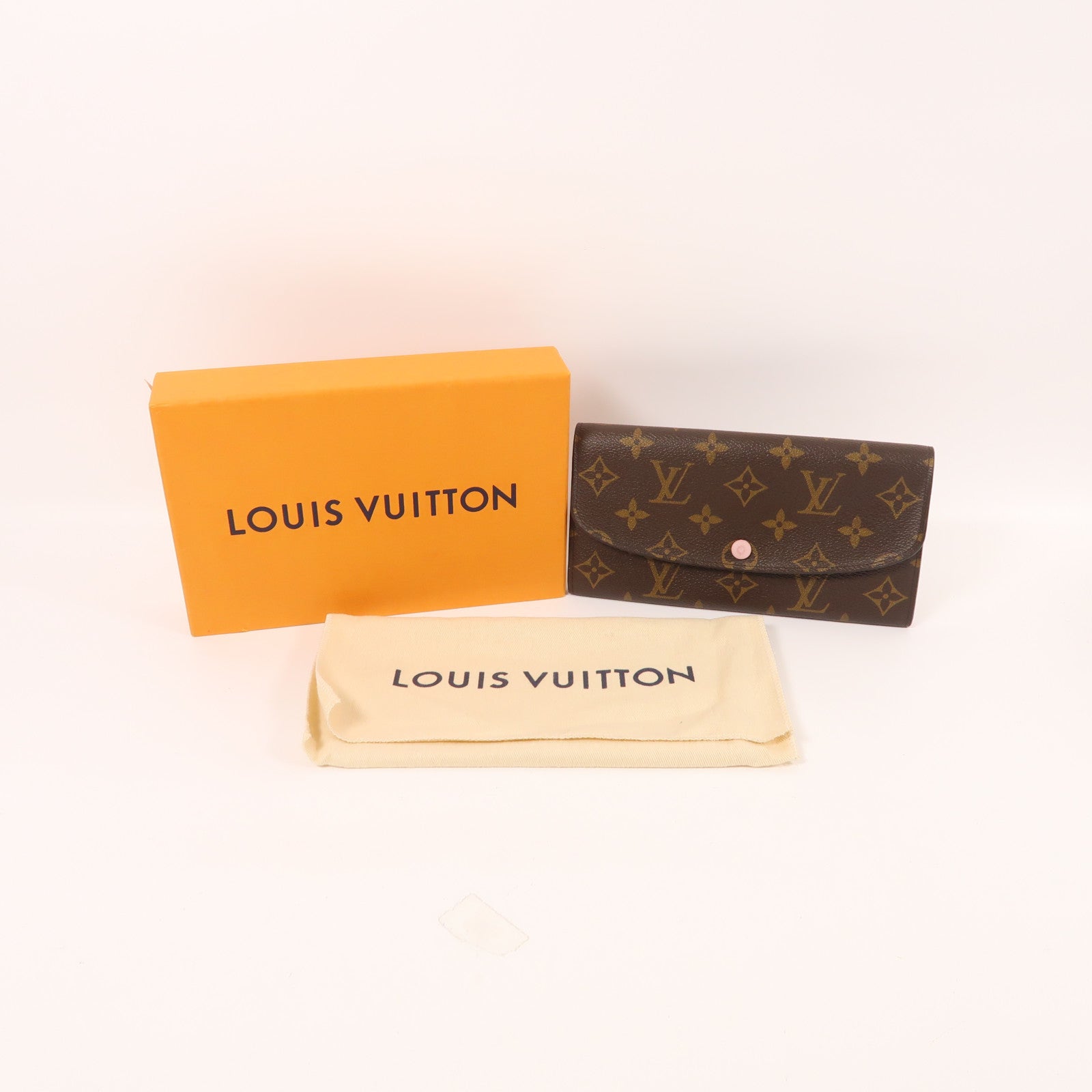 LOUIS VUITTON Monogram Emilie長錢包