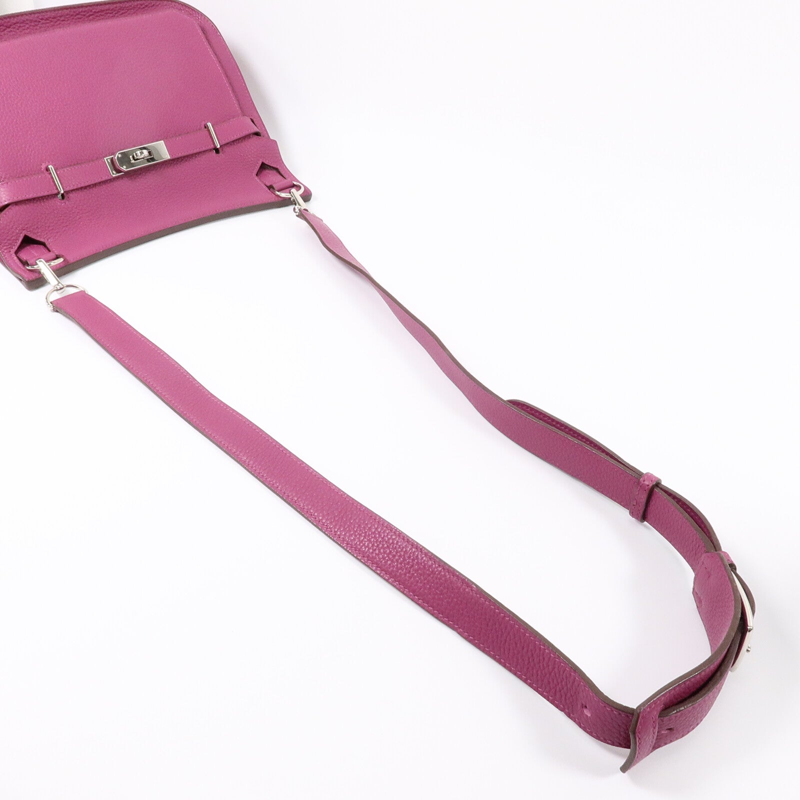 HERMES Clemence皮革Jypsiere 28肩背袋