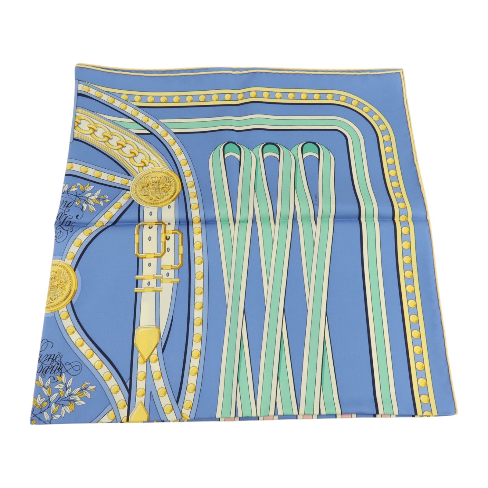HERMES 絲質Scarf 90x90cm絲巾