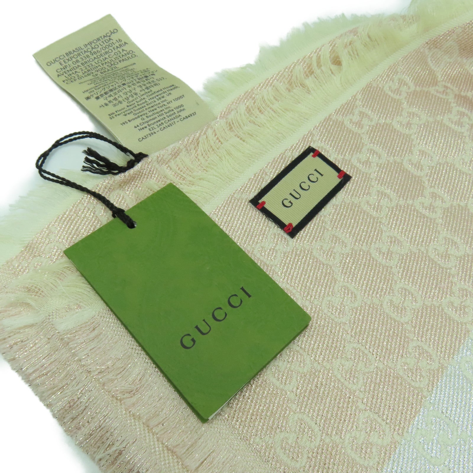 GUCCI 【激減優惠】人造絲/絲質/羊毛/聚酯纖維Shiny Summer Shawl圍巾多色
