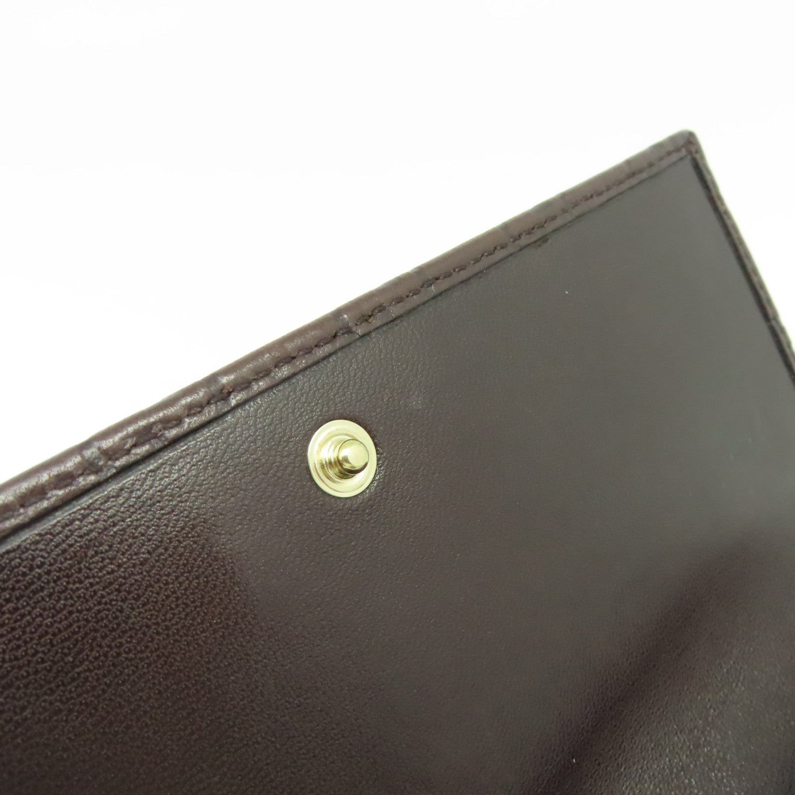GUCCI 【激減優惠】牛皮皮革Long Wallet長錢包啡色