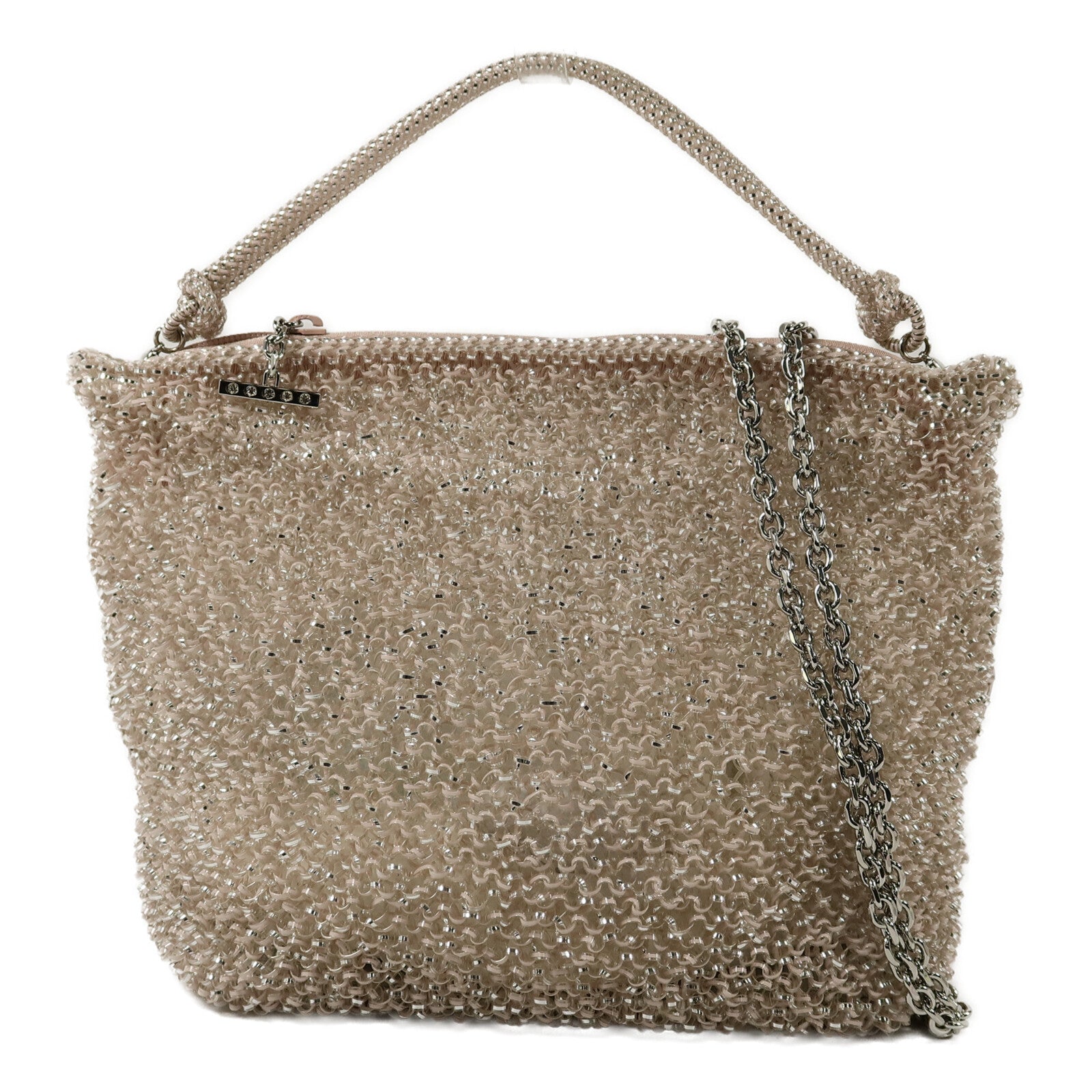 ANTEPRIMA 聚酯纖維Shoulder Bag鏈帶肩背袋