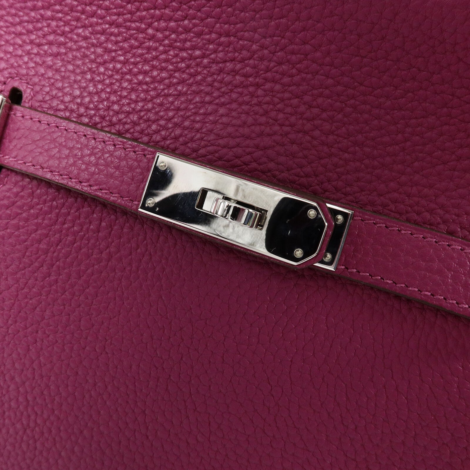 HERMES Clemence皮革Jypsiere 28肩背袋