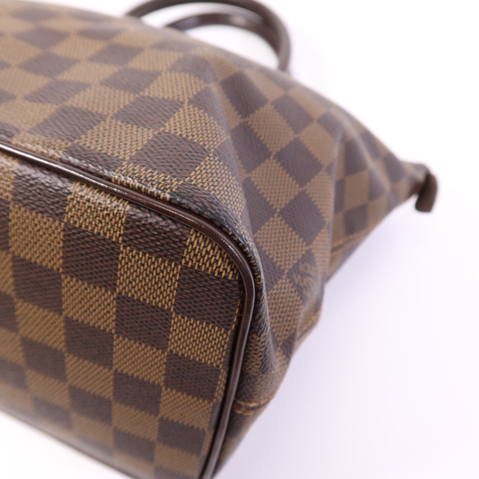 LOUIS VUITTON Damier Saleya PM金扣肩背袋