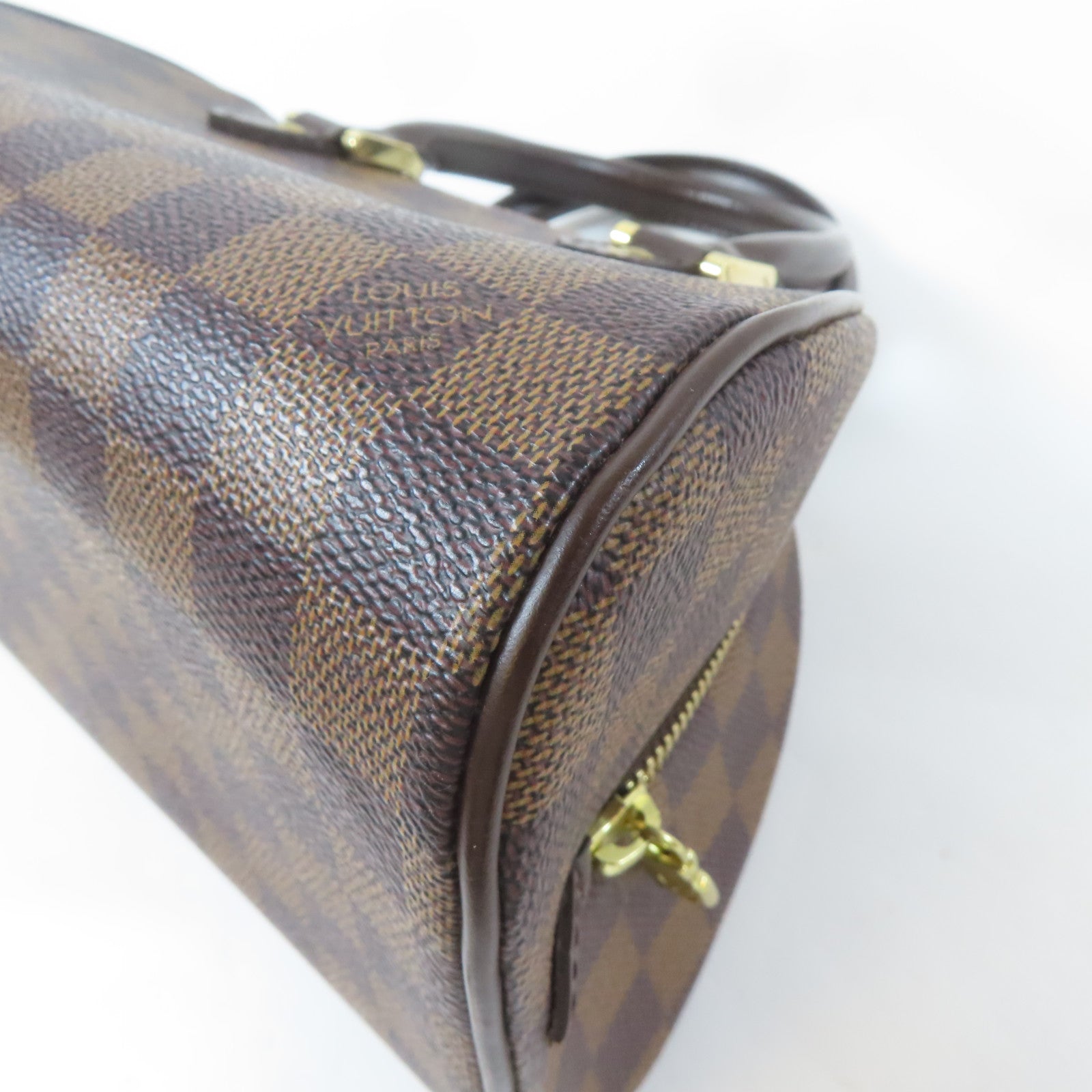 LOUIS VUITTON 【激減優惠】Damier Rivera Mini金扣手挽袋啡色