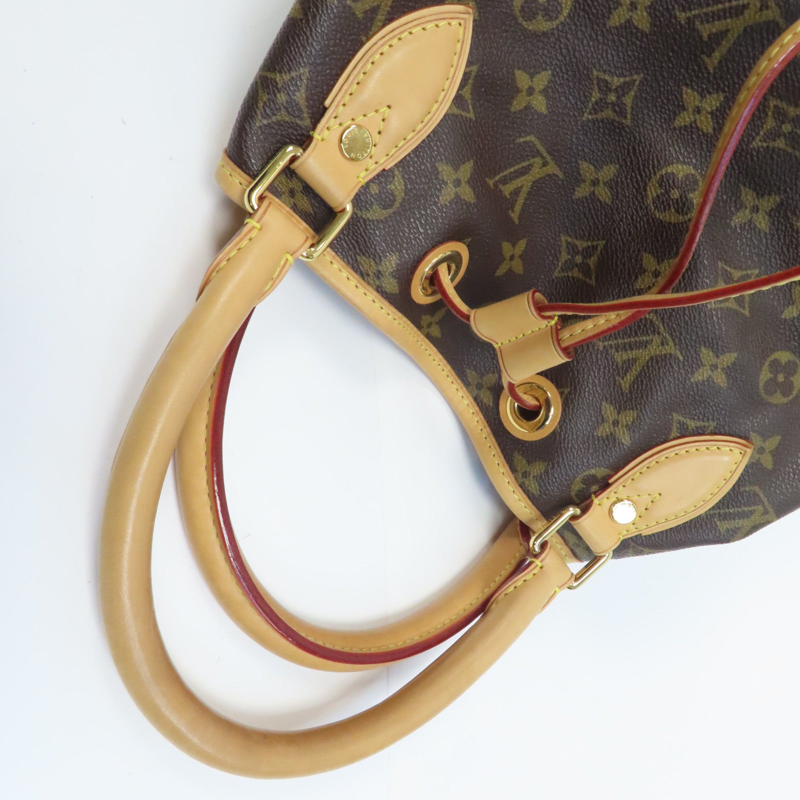 LOUIS VUITTON Monogram Neo金扣肩背袋啡色