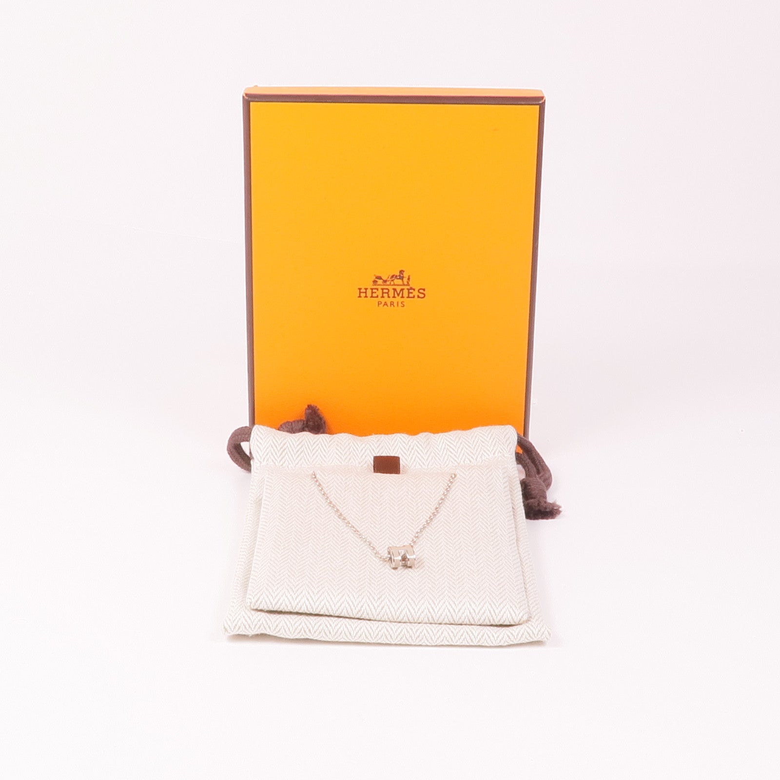 HERMES 金屬Mini Pop H項鍊