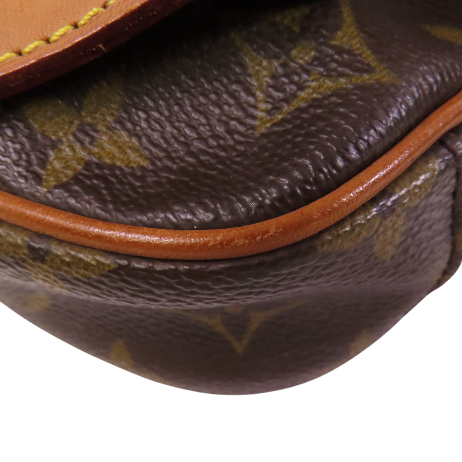 LOUIS VUITTON Monogram Pochette Gange金扣腰包肩背兩用袋