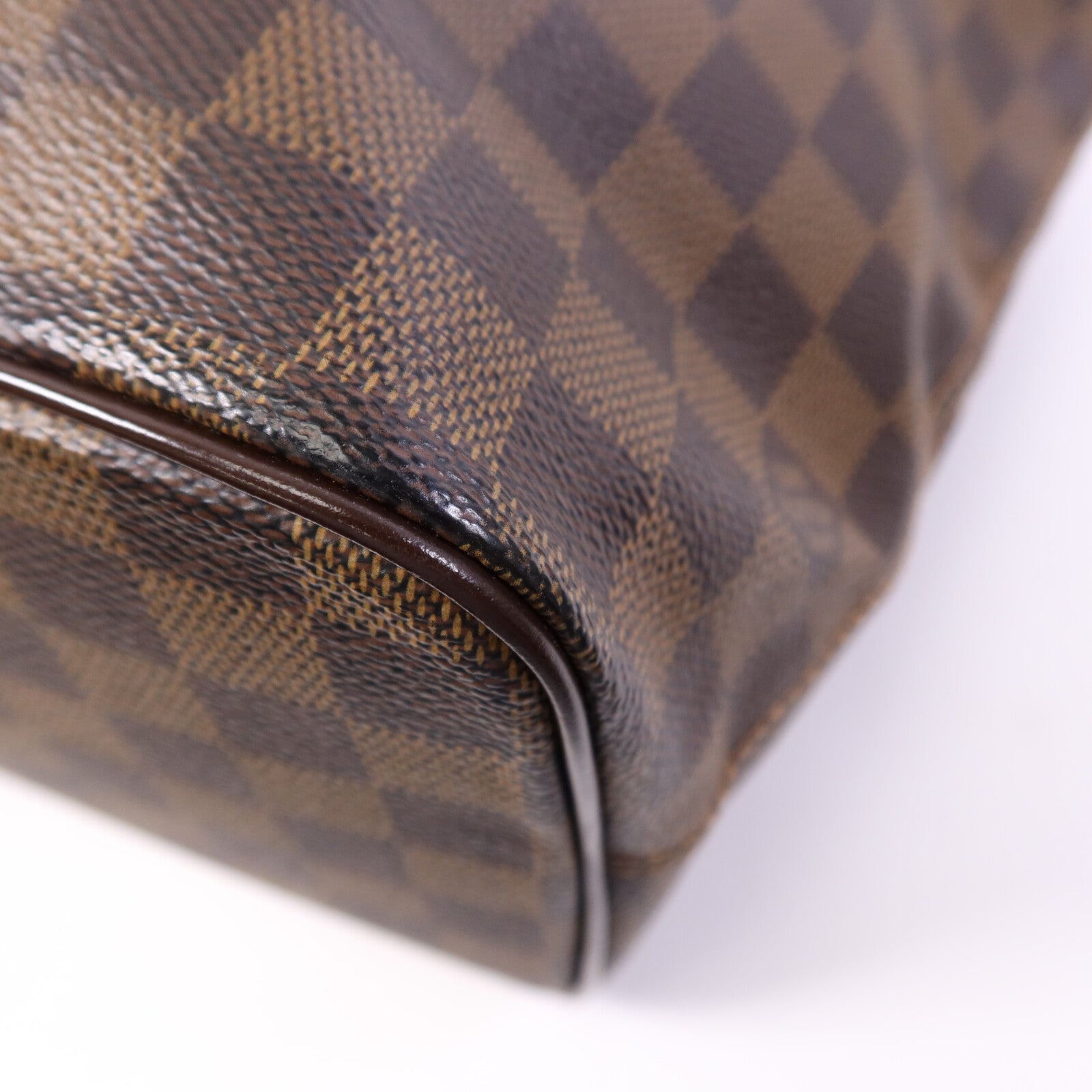 LOUIS VUITTON Damier Saleya PM金扣肩背袋