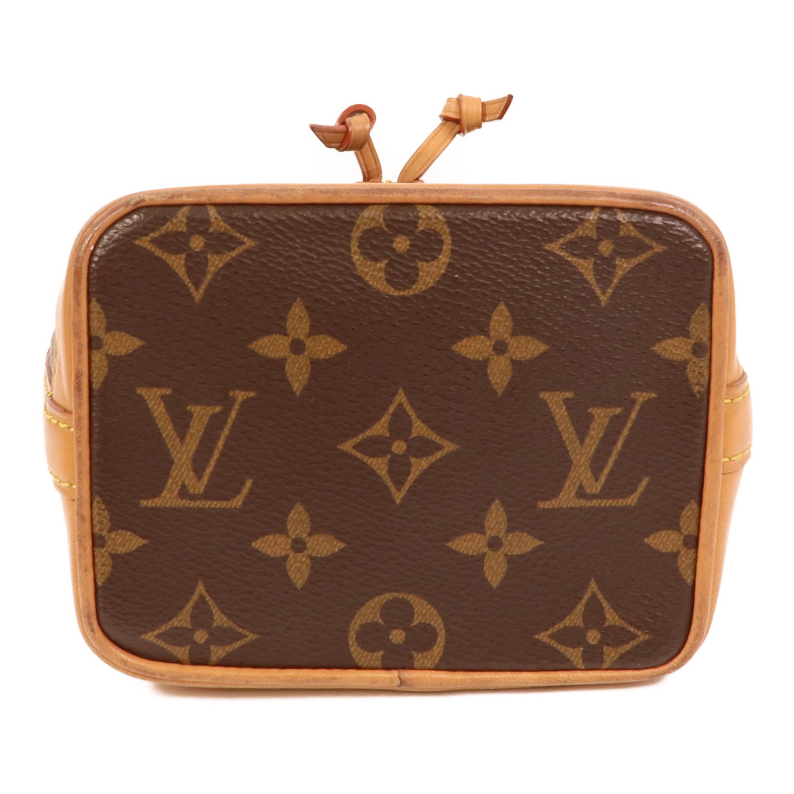 LOUIS VUITTON Monogram Nano Noe金扣手挽肩背兩用袋