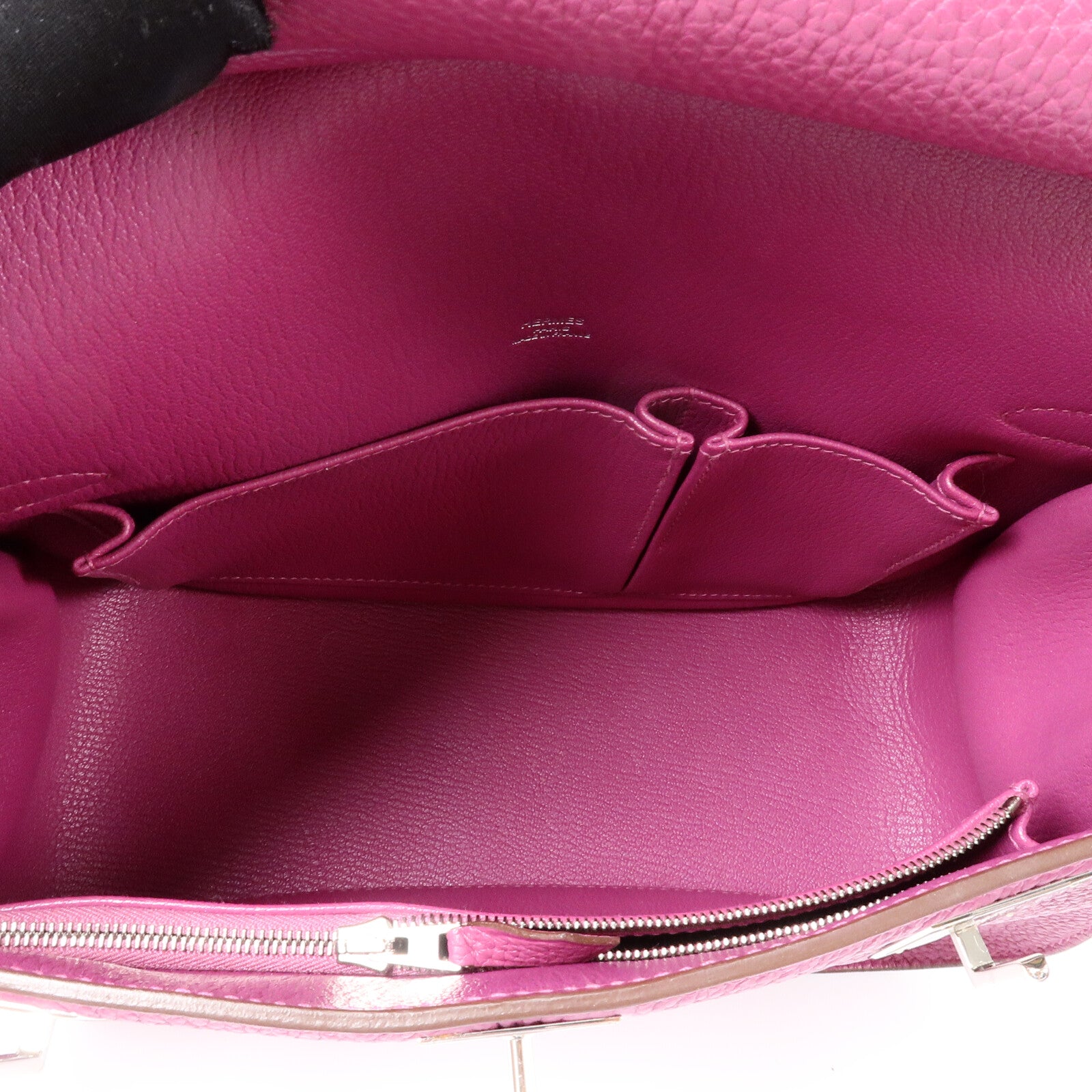 HERMES Clemence皮革Jypsiere 28肩背袋