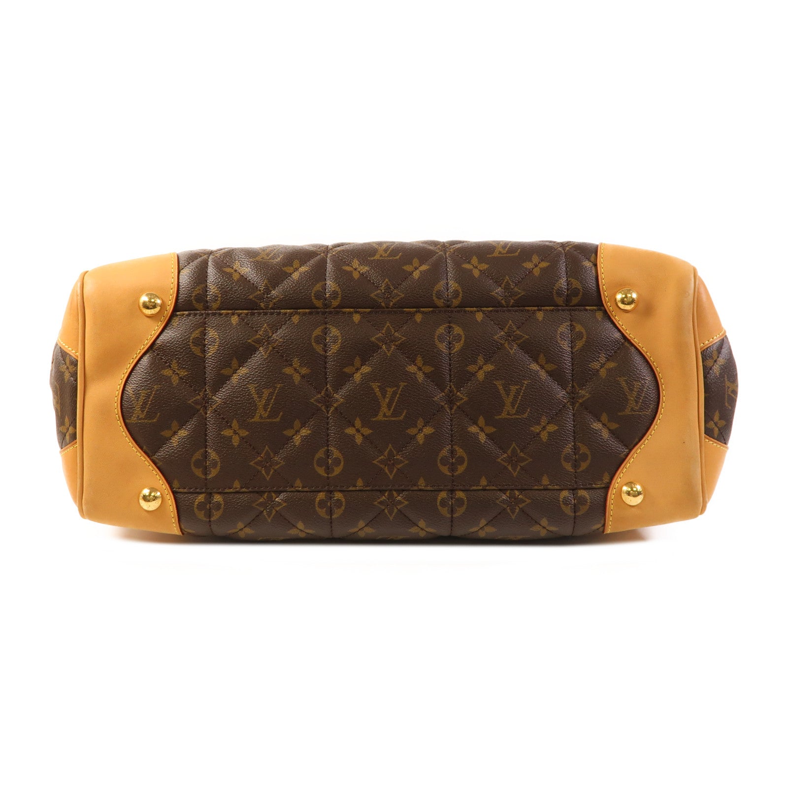 LOUIS VUITTON Monogram Etolie金扣手挽袋