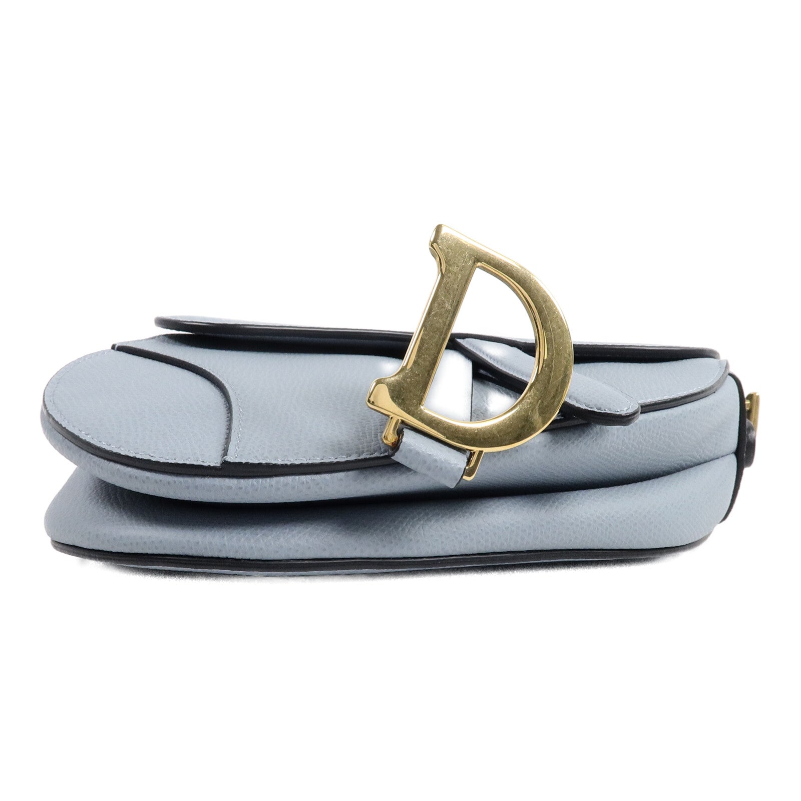 Dior 牛皮皮革Saddle Mini手挽肩背兩用袋
