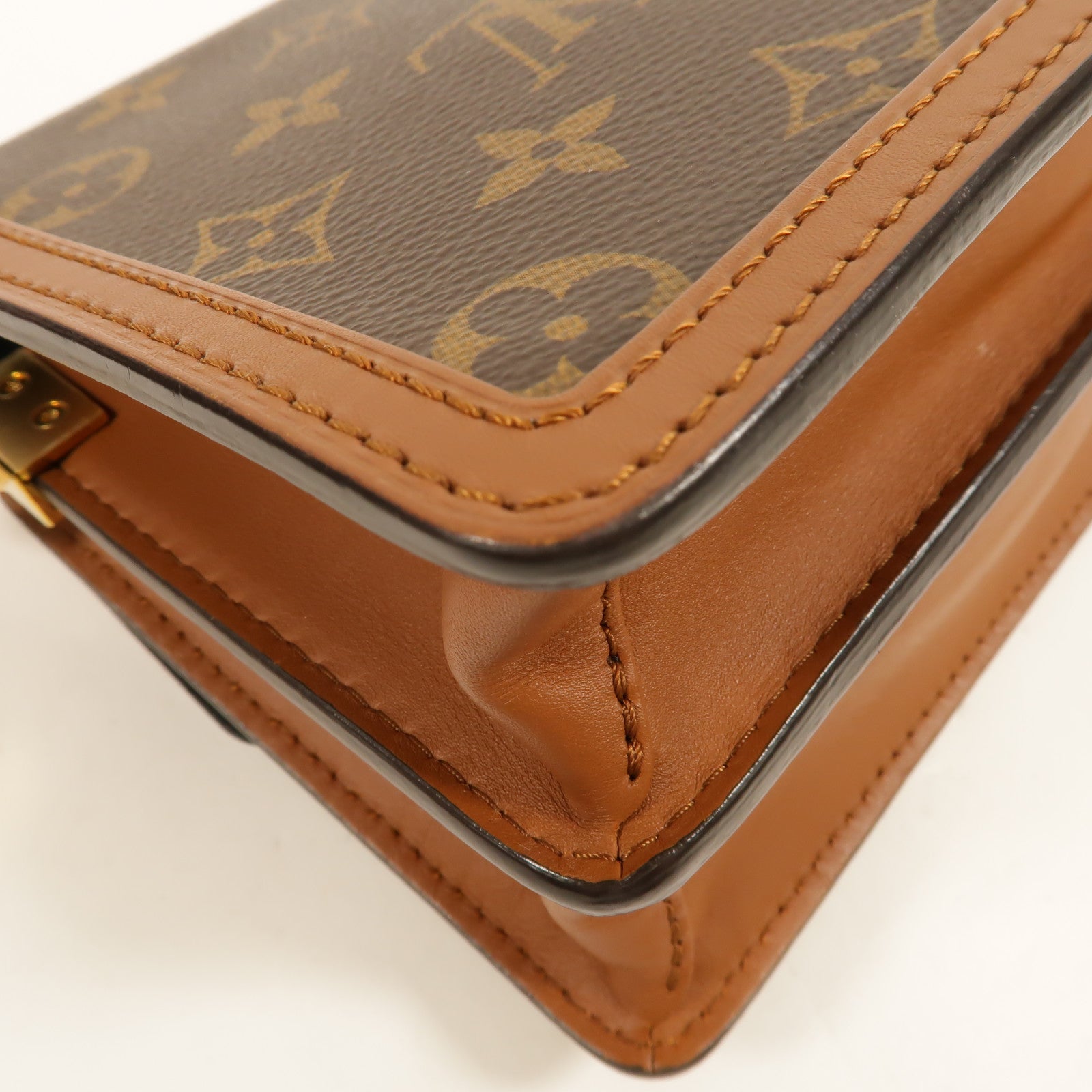 LOUIS VUITTON Monogram Reverse Mini Dauphine肩背袋
