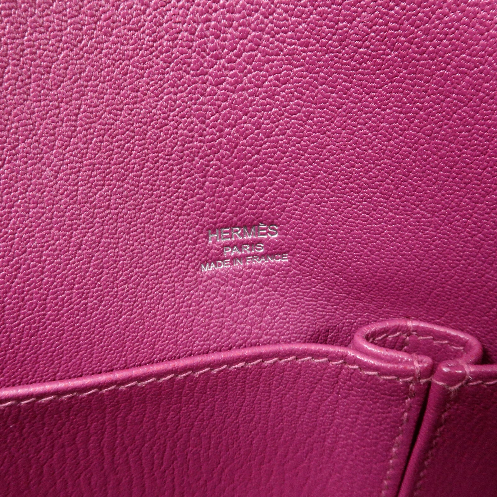 HERMES Clemence皮革Jypsiere 28肩背袋