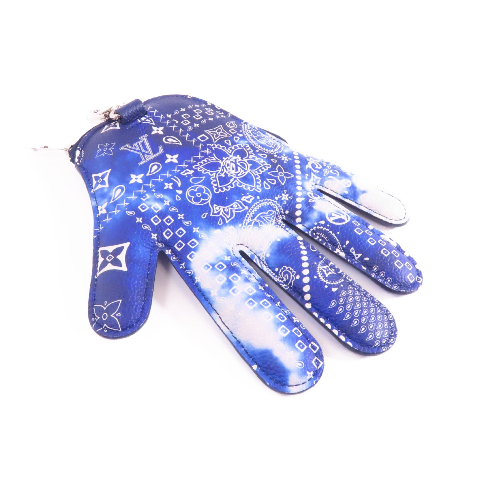 LOUIS VUITTON Monogram Bandana High 5 Band Coin Case銀扣零錢包