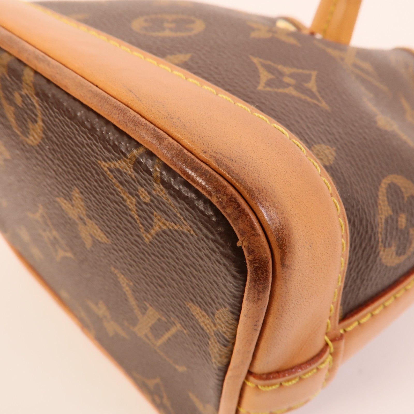 LOUIS VUITTON Monogram Nano Noe金扣手挽肩背兩用袋
