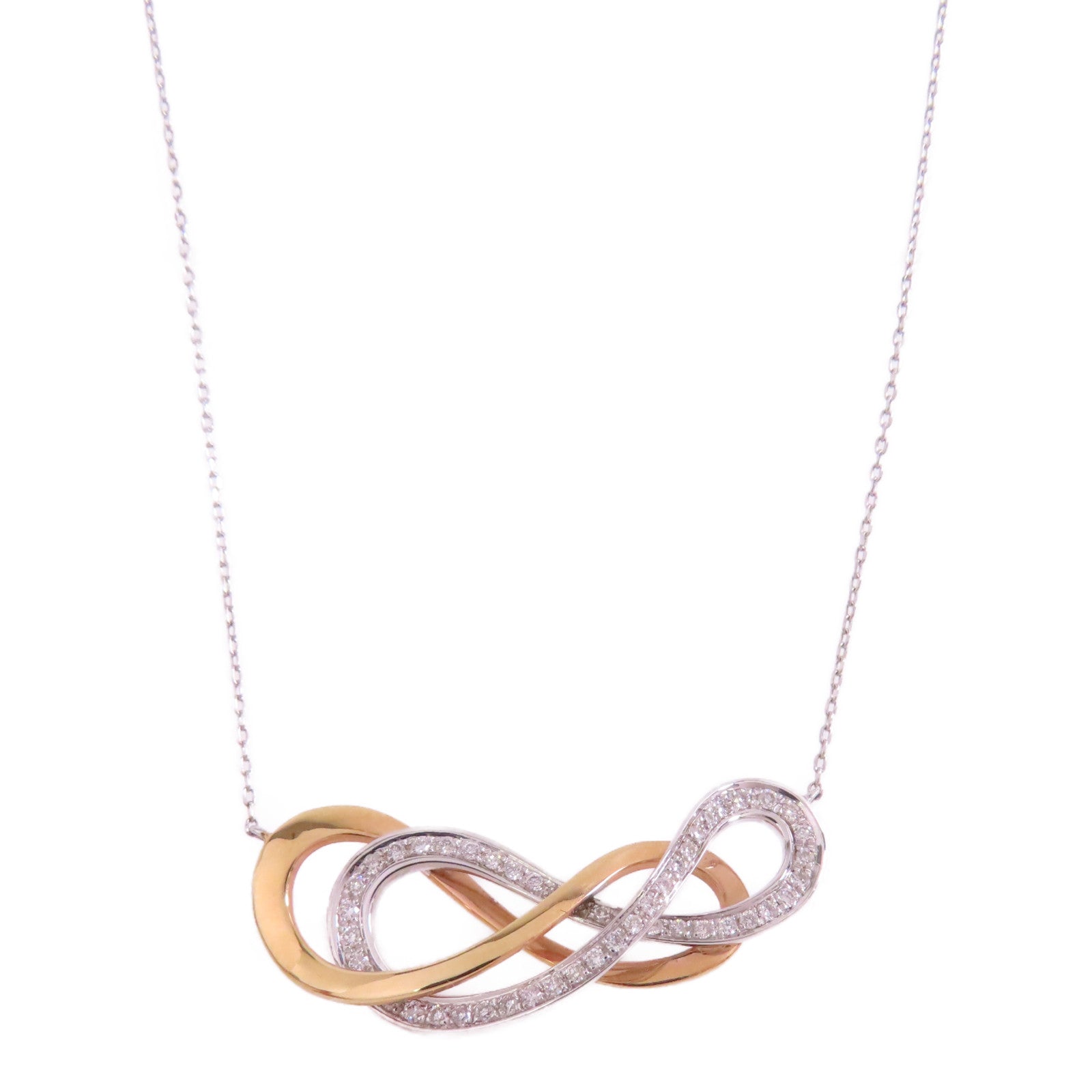 JEWELRY 18K白金/玫瑰金/鑽石Diamond Necklace項鏈