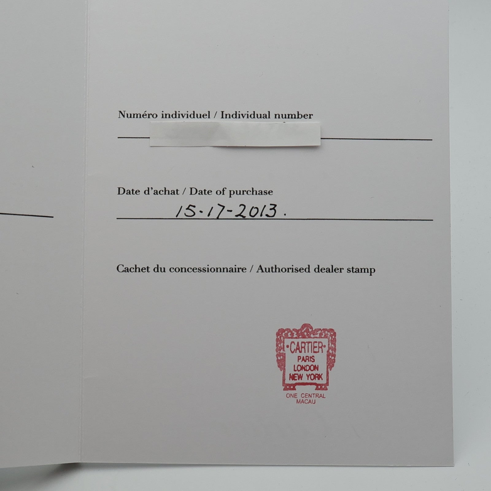 CARTIER Ballon Bleu W6920032