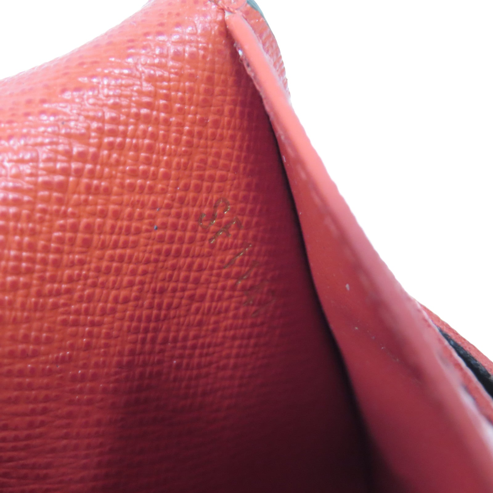 LOUIS VUITTON Monogram Portefeuille Adele Long Wallet金扣長錢包啡色/紅色