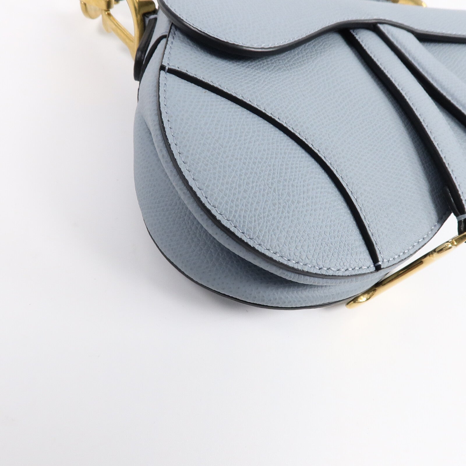Dior 牛皮皮革Saddle Mini手挽肩背兩用袋