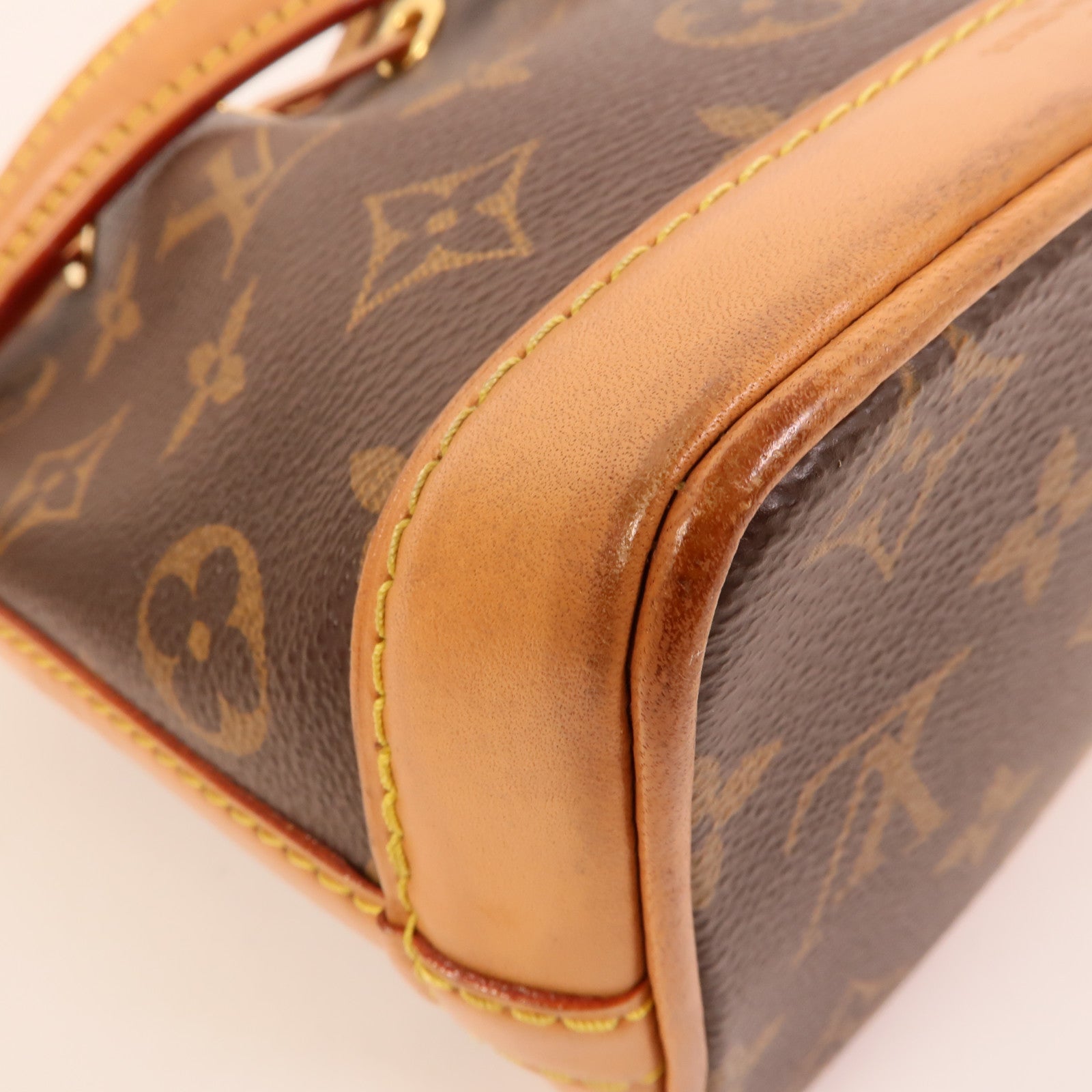LOUIS VUITTON Monogram Nano Noe金扣手挽肩背兩用袋