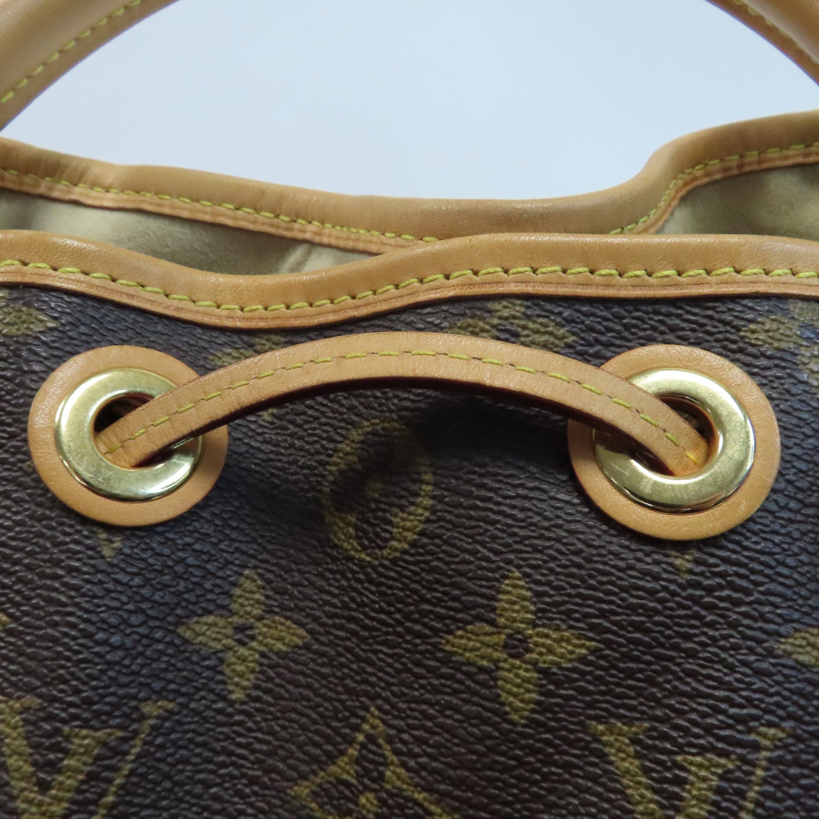LOUIS VUITTON Monogram Neo金扣肩背袋啡色
