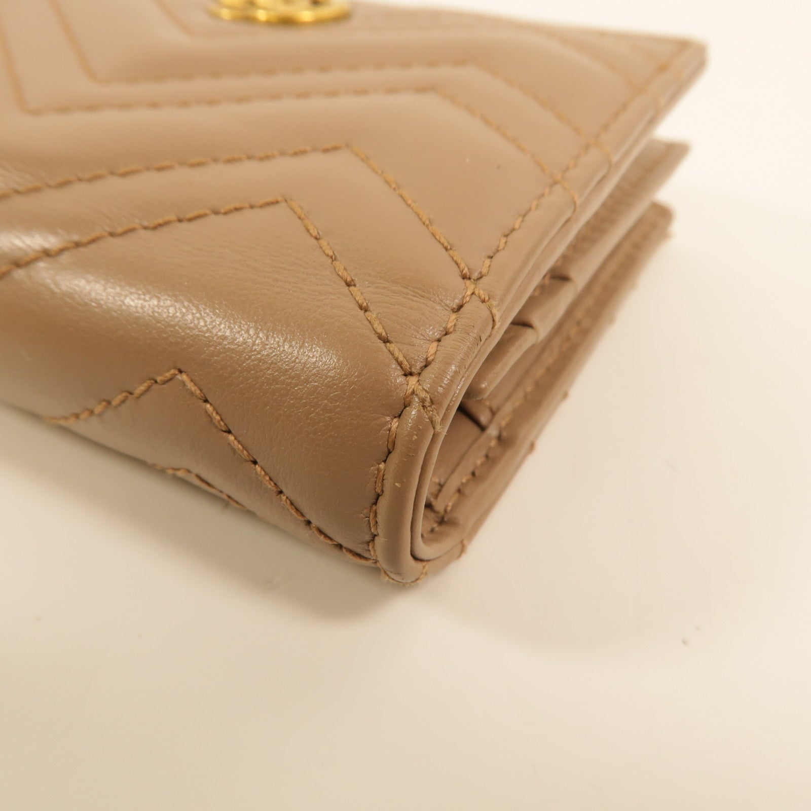 GUCCI 牛皮皮革GG Marmont Wallet錢包